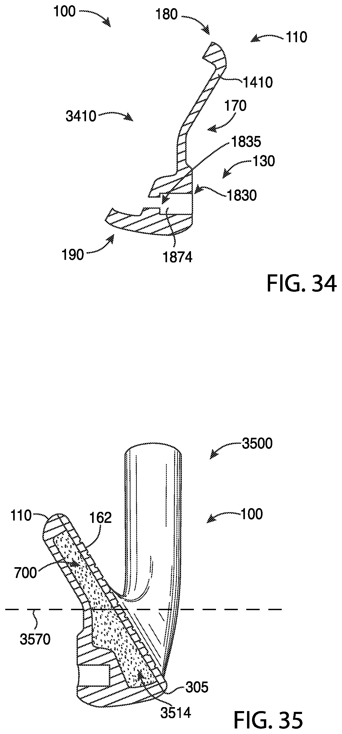 Patent US11779817 Figure 19 – Golf club heads and methods to manufacture golf club heads