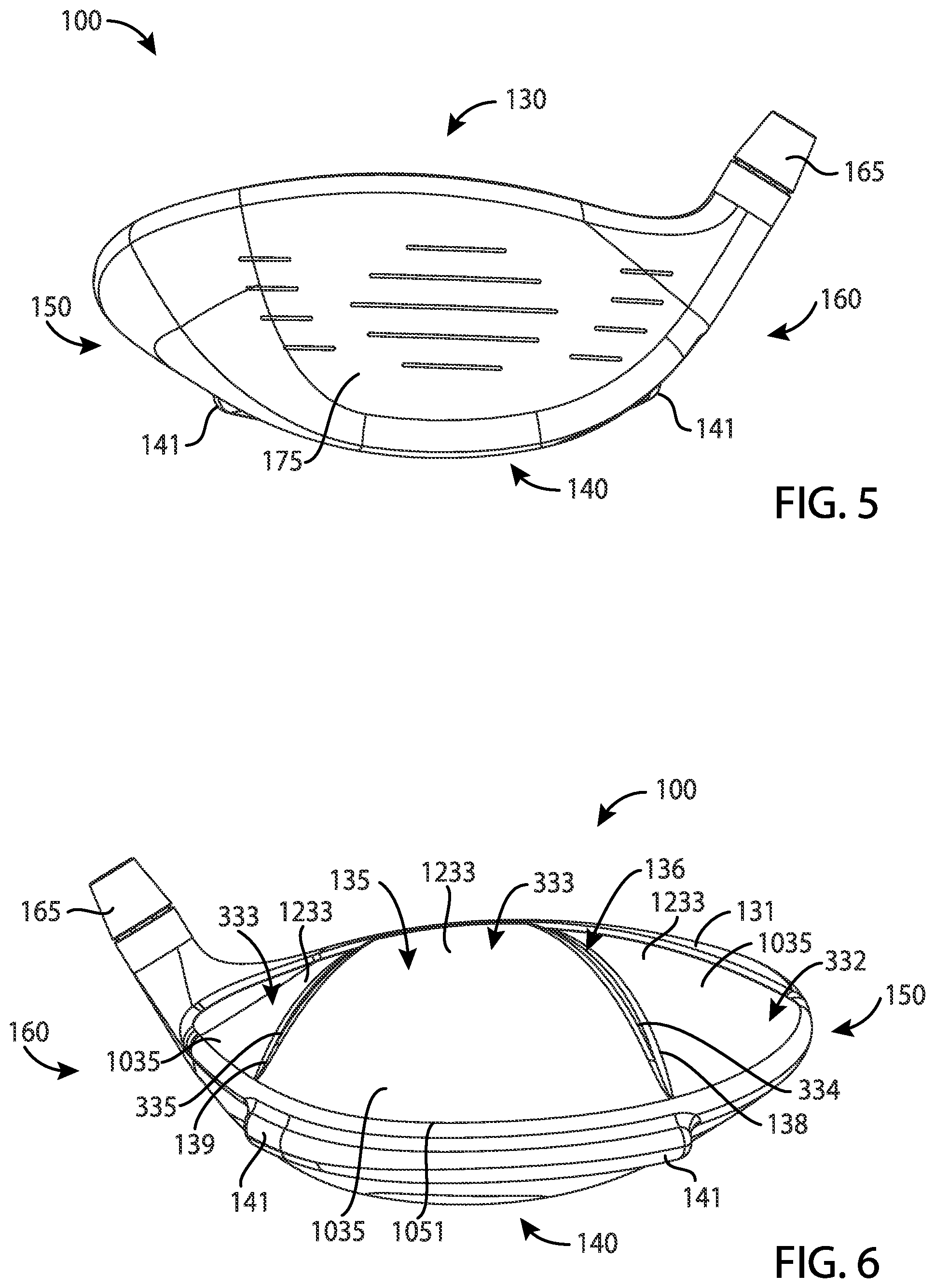Patent US11779819 Figure 3 – Golf club heads and methods to manufacture golf club heads
