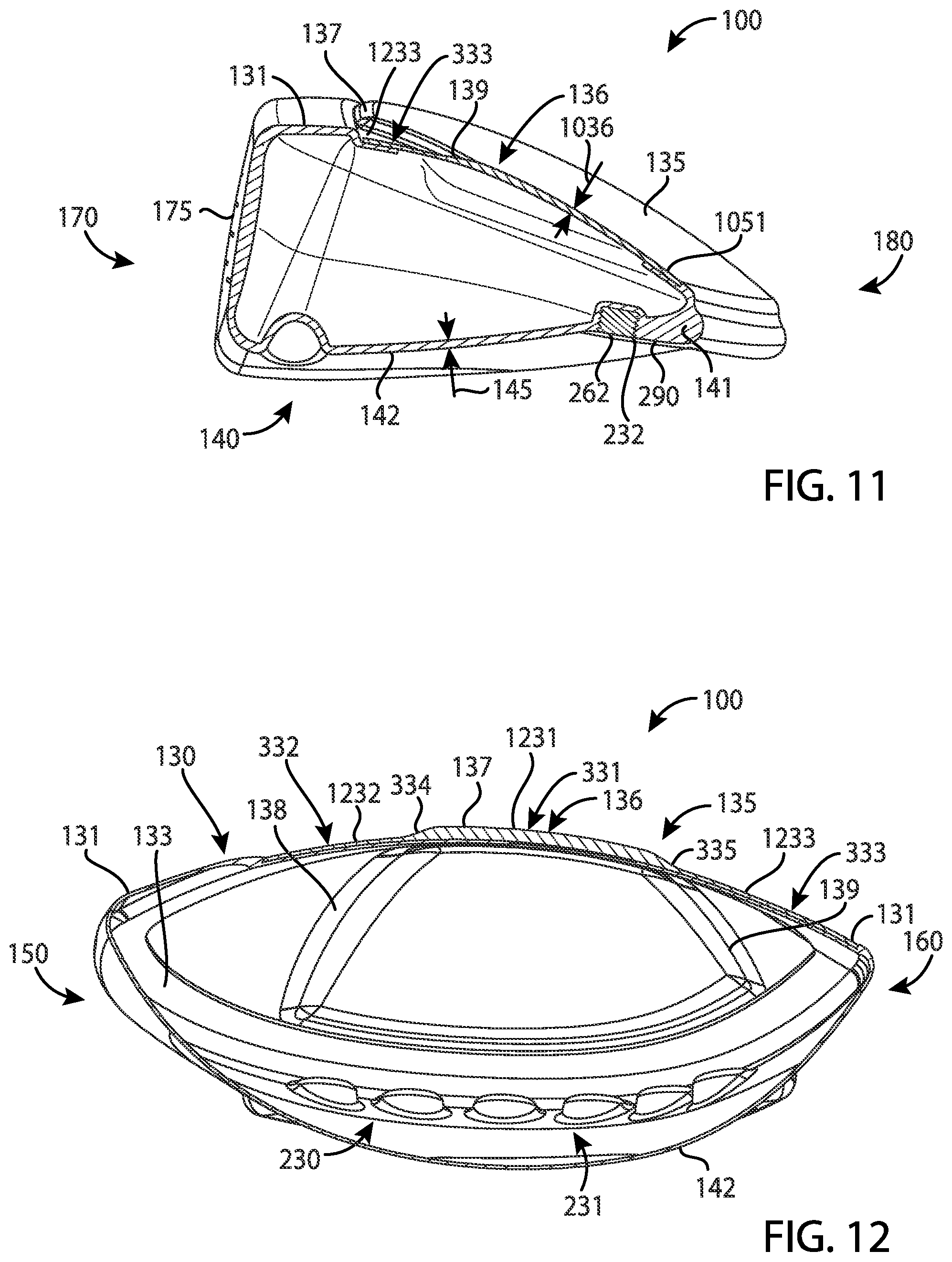 Patent US11779819 Figure 6 – Golf club heads and methods to manufacture golf club heads
