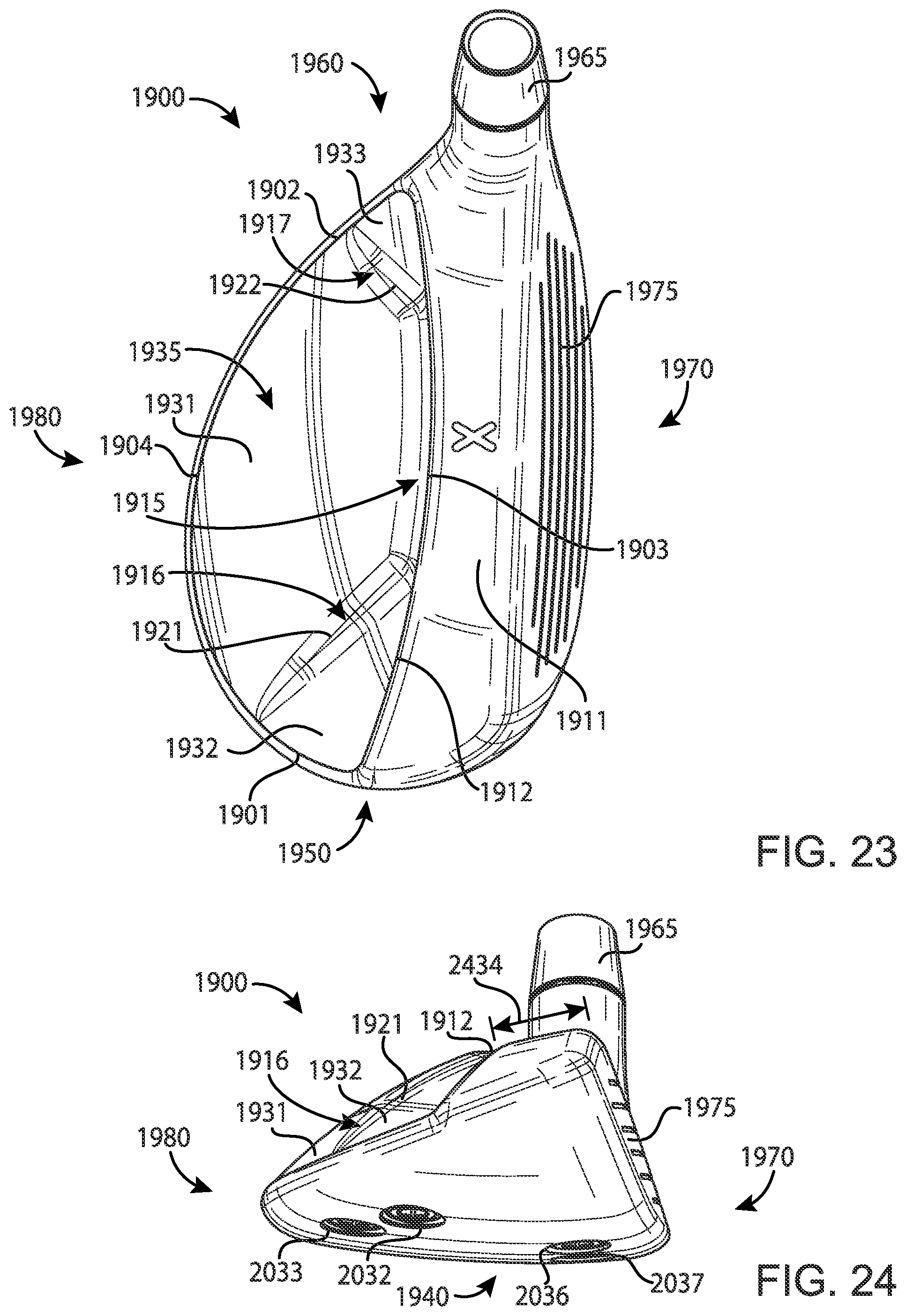 Patent US11779819 Figure 13 – Golf club heads and methods to manufacture golf club heads