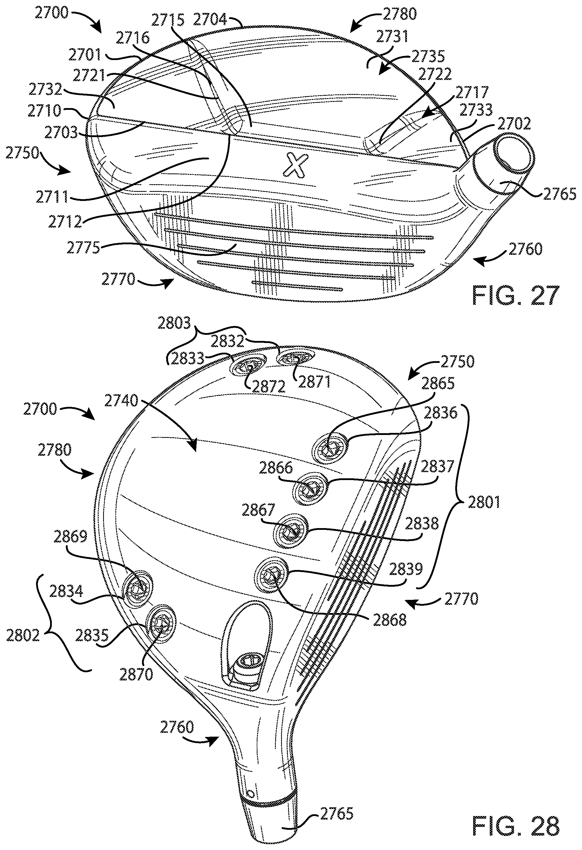Patent US11779819 Figure 15 – Golf club heads and methods to manufacture golf club heads