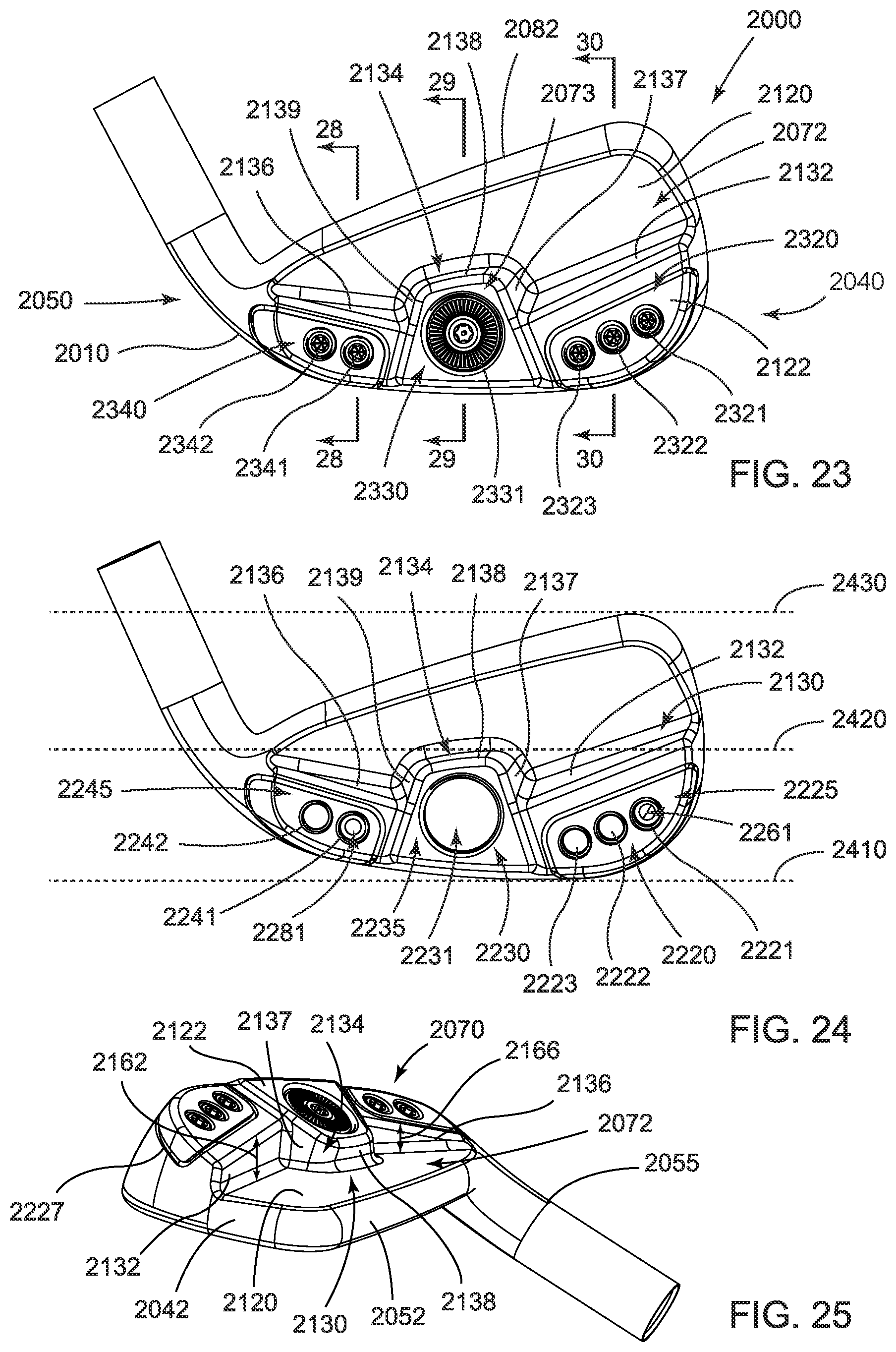 Patent US11779820 Figure 10 – Golf club heads and methods to manufacture golf club heads