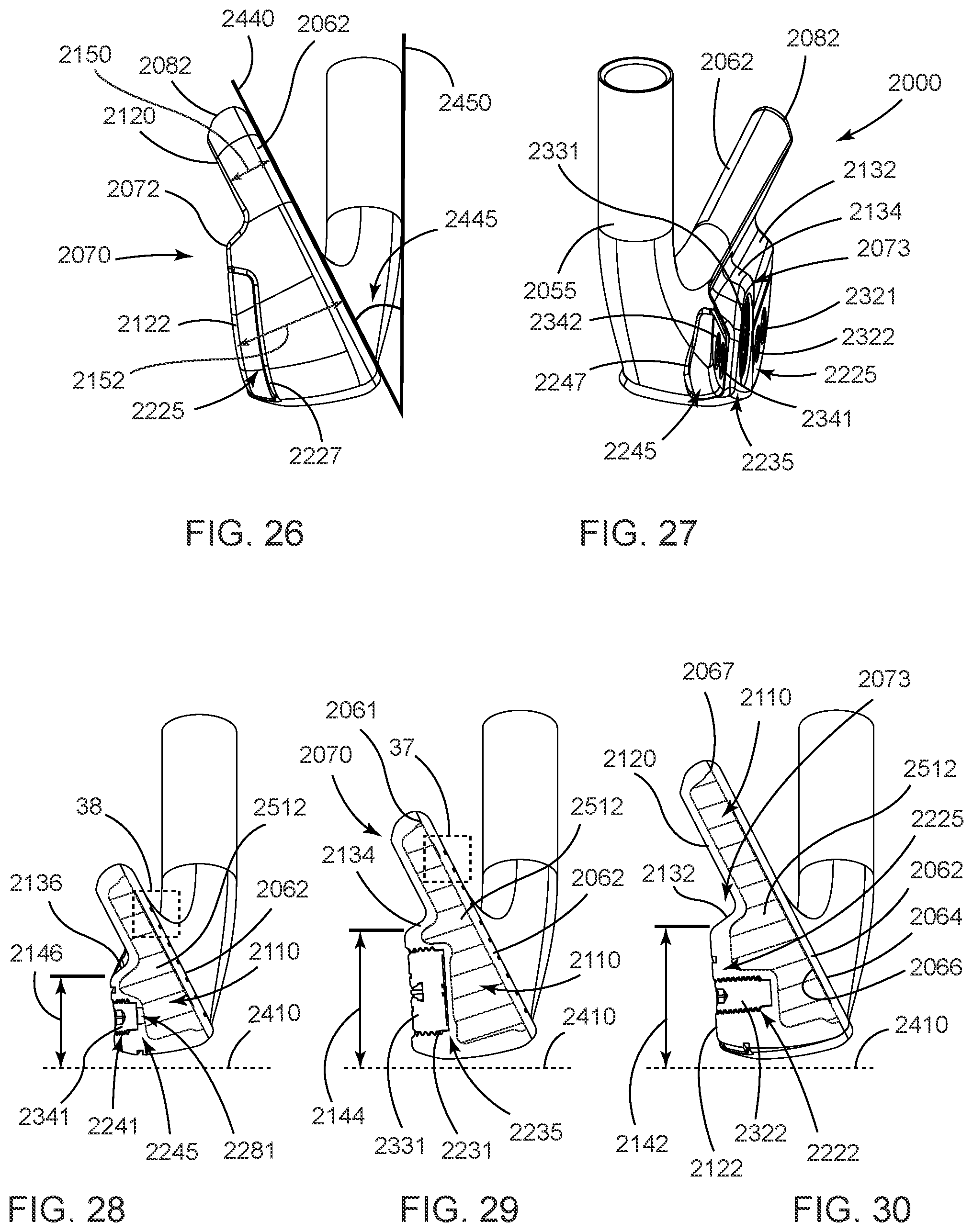 Patent US11779820 Figure 11 – Golf club heads and methods to manufacture golf club heads