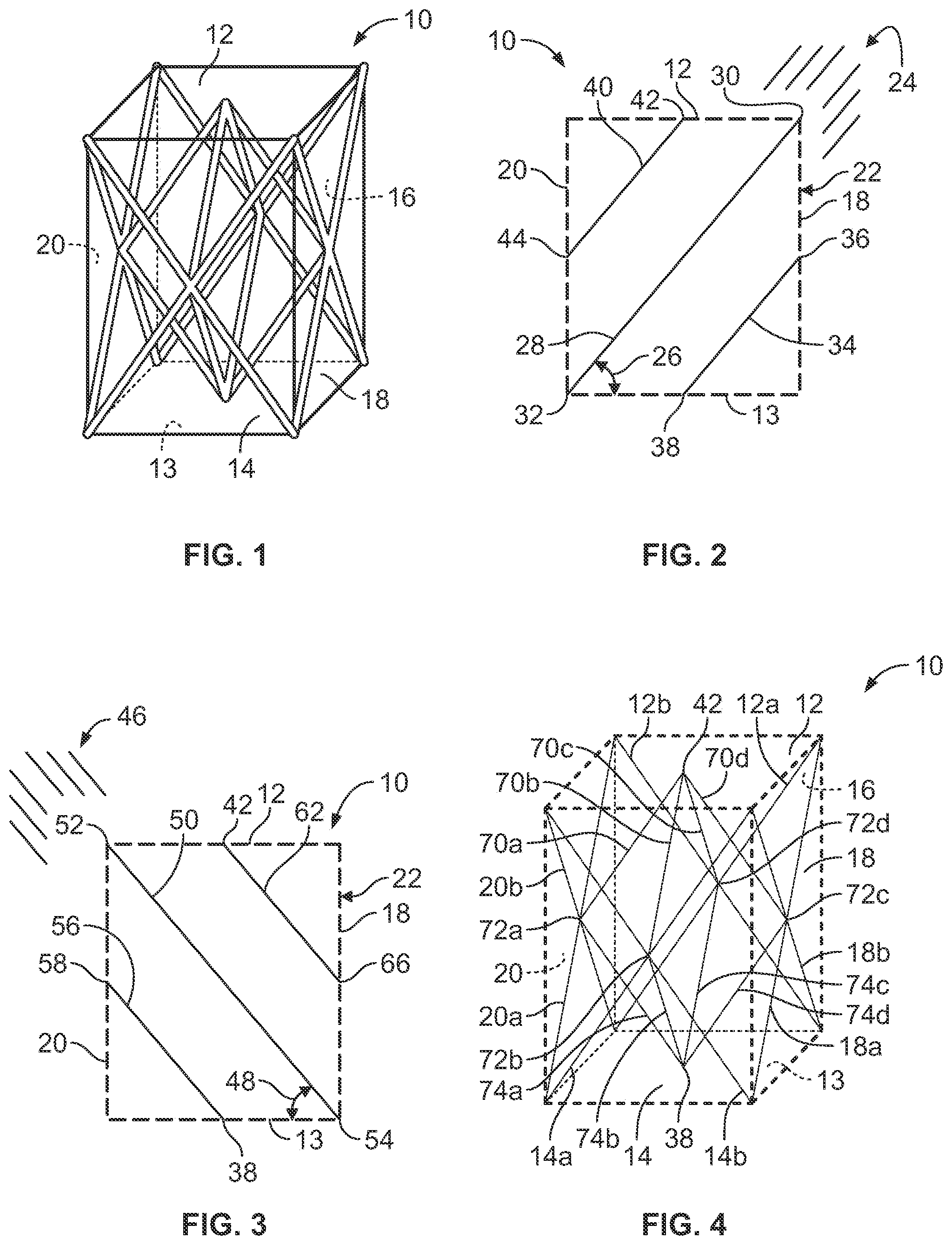 Patent US11779821 Figure 1 – Sporting goods including microlattice structures
