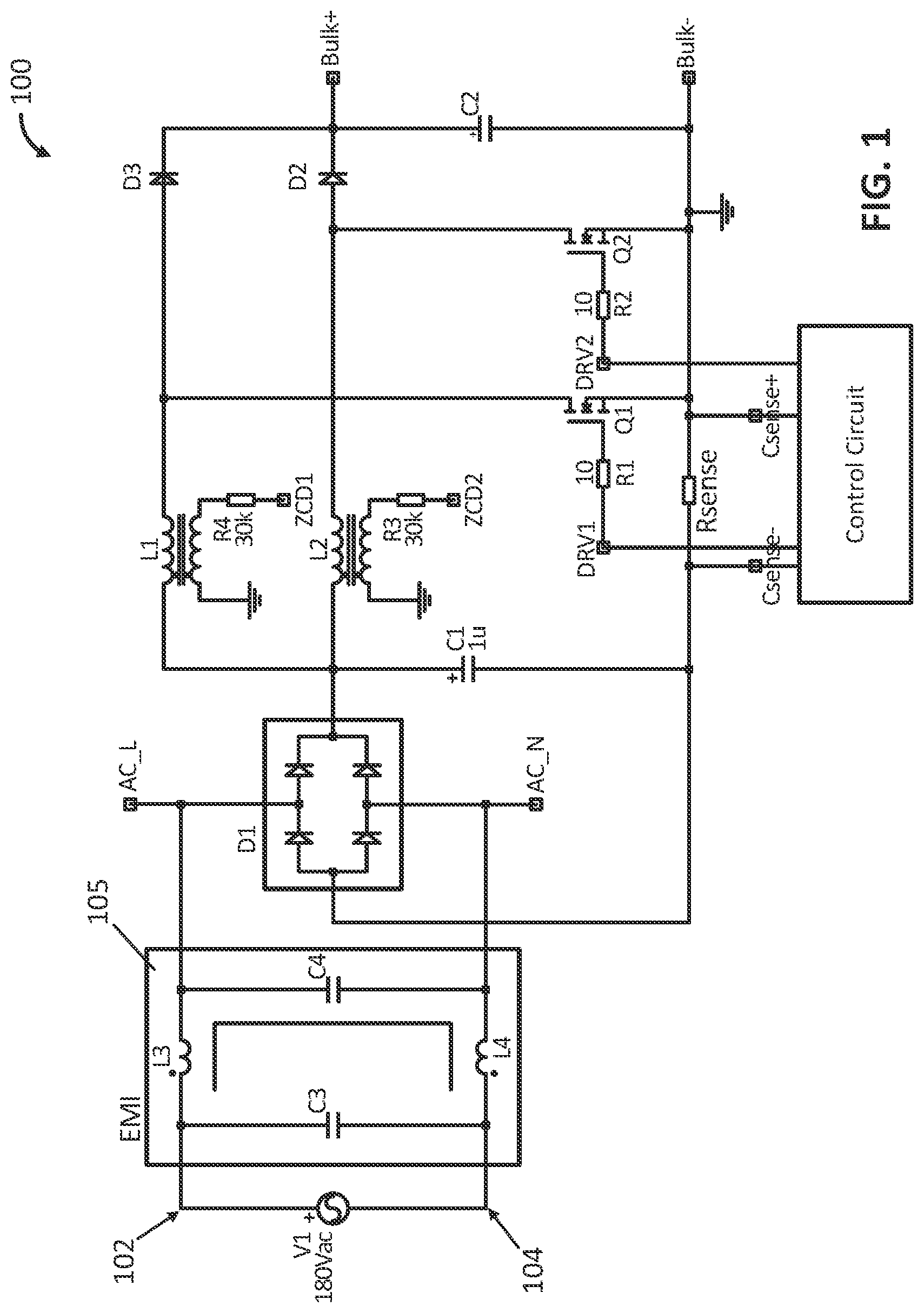 Patent US11779826 — Multi-phase switched-mode power supplies — Figure 1