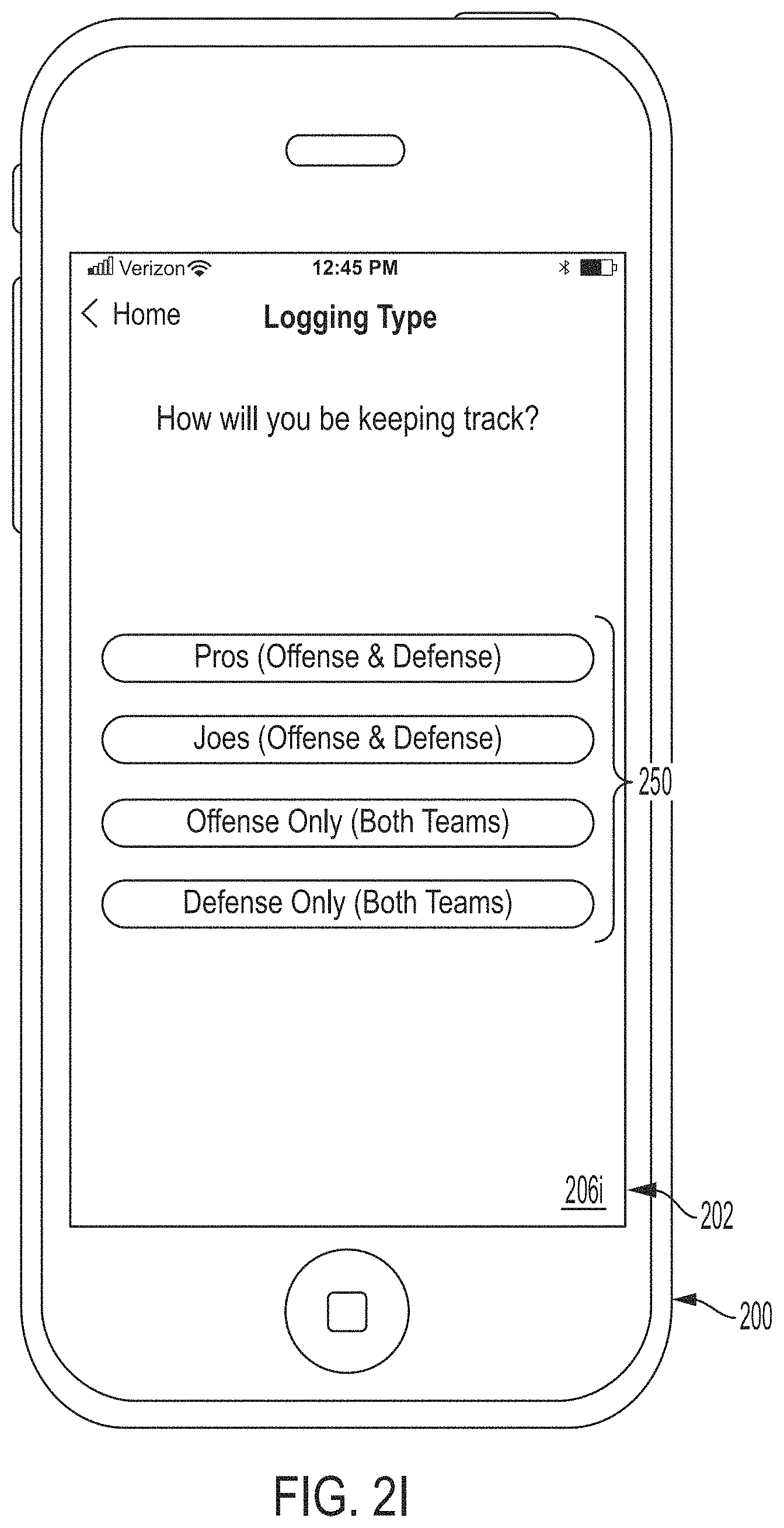 Patent US11779827 Figure 10 – System and user interface for officiating and spectating flag football