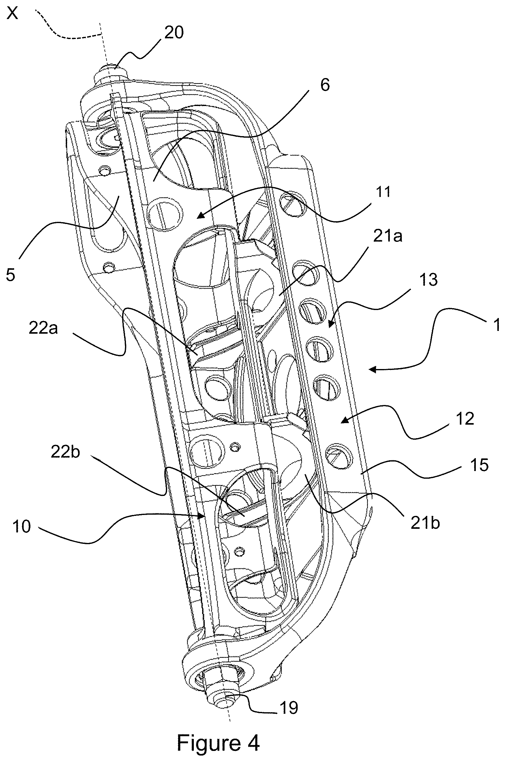Patent US11779828 Figure 4 – Snowboard binding and snowboard