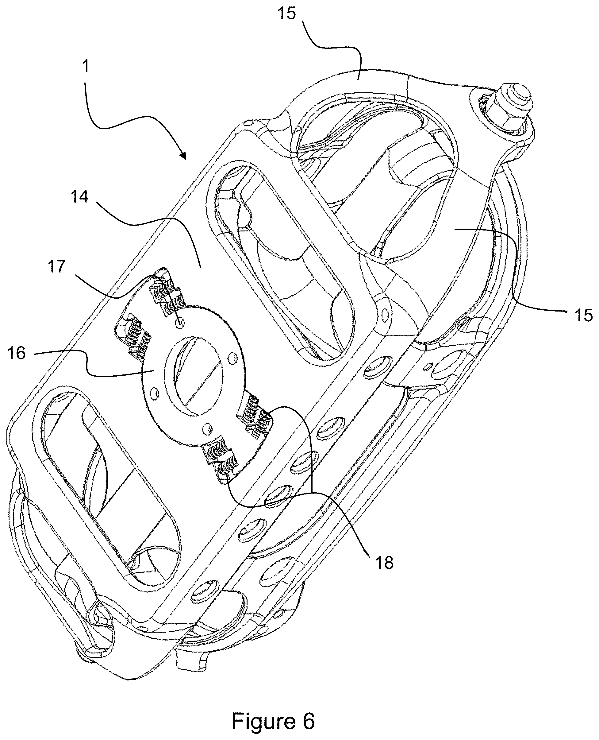 Patent US11779828 Figure 6 – Snowboard binding and snowboard