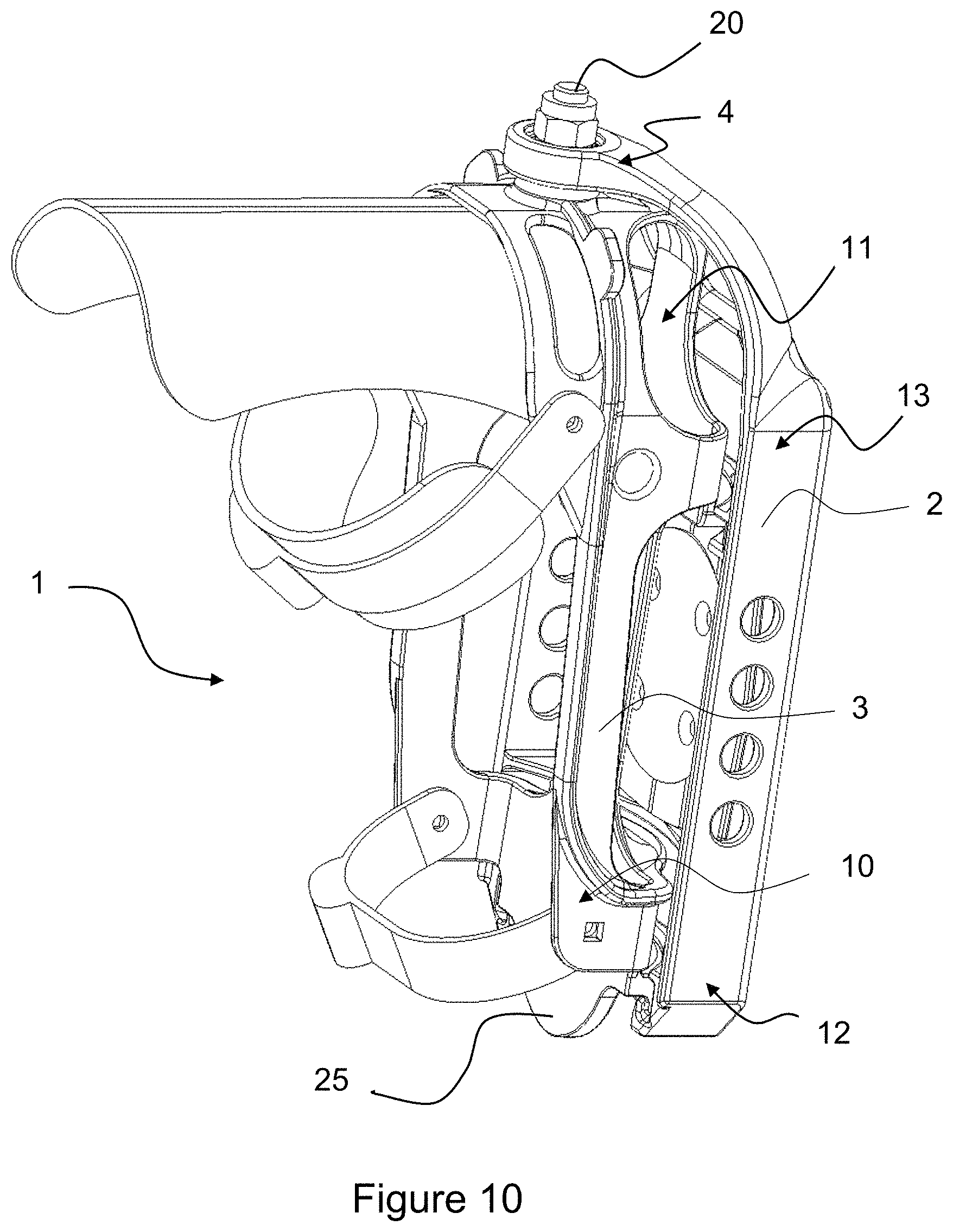Patent US11779828 Figure 10 – Snowboard binding and snowboard