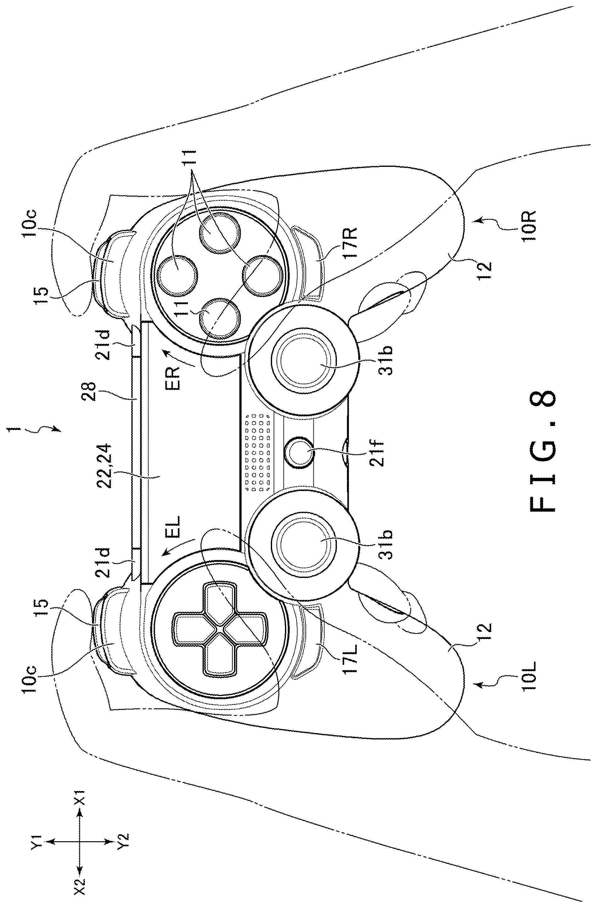Patent US11779834 Figure 8 – Operating device