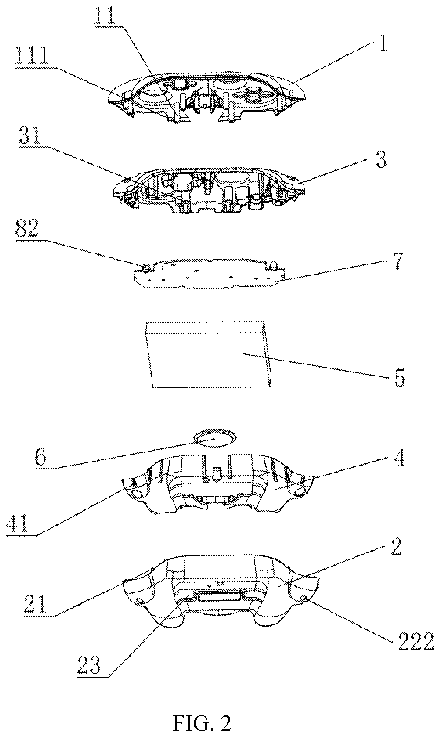 Patent US11779835 Figure 2 – Video game controller