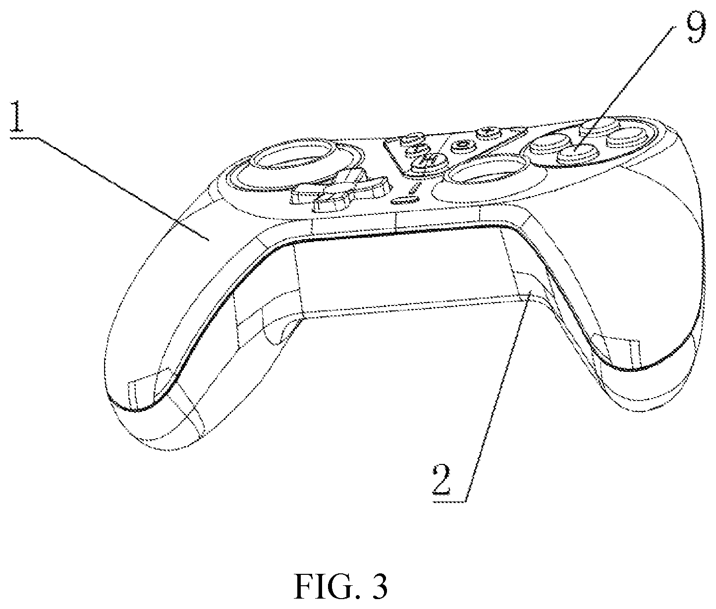 Patent US11779835 Figure 3 – Video game controller