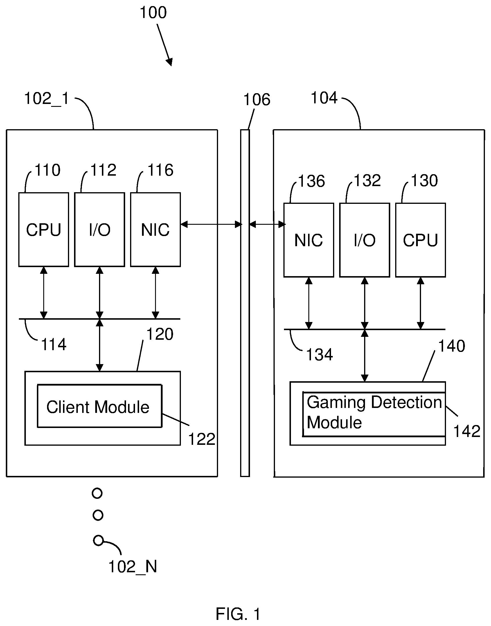 Patent US11779838 Figure 1 – Apparatus and method for identifying digital gaming activity based upon anonymized keystroke data