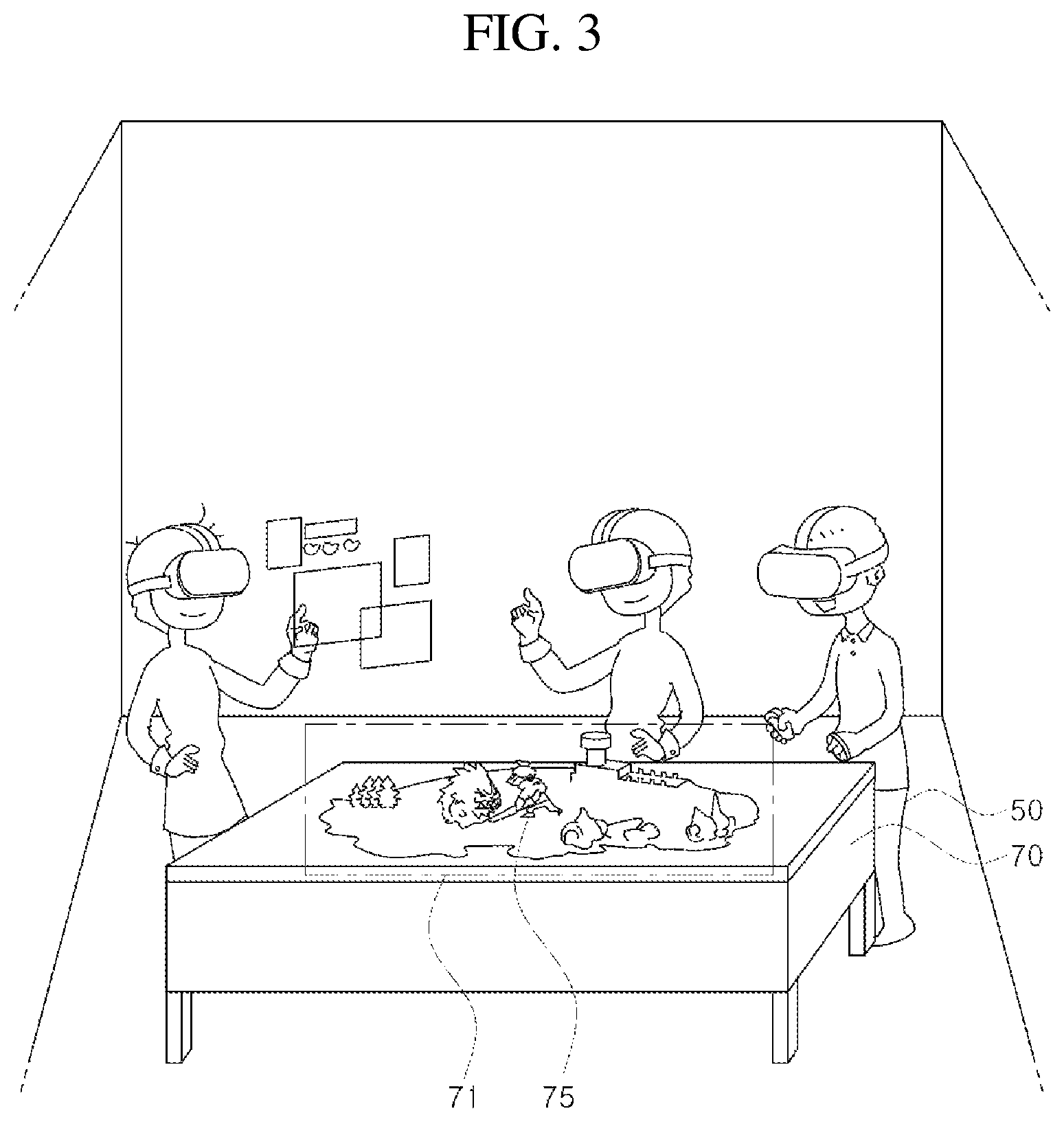 Patent US11779841 Figure 3 – Device and method for rendering VR content that provide bird's eye view perspectives