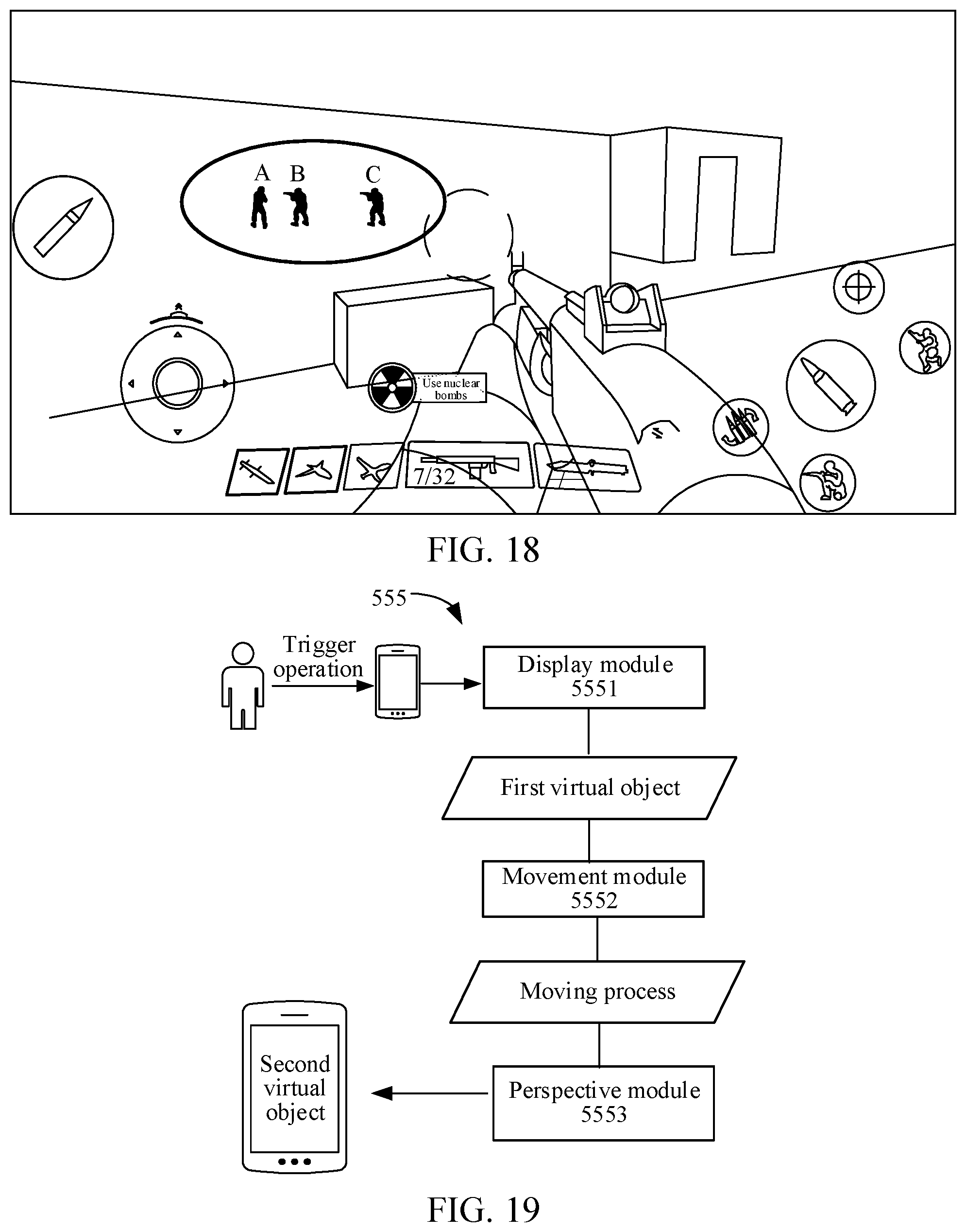 Patent US11779845 Figure 13 – Information display method and apparatus in virtual scene, device, and computer-readable storage medium