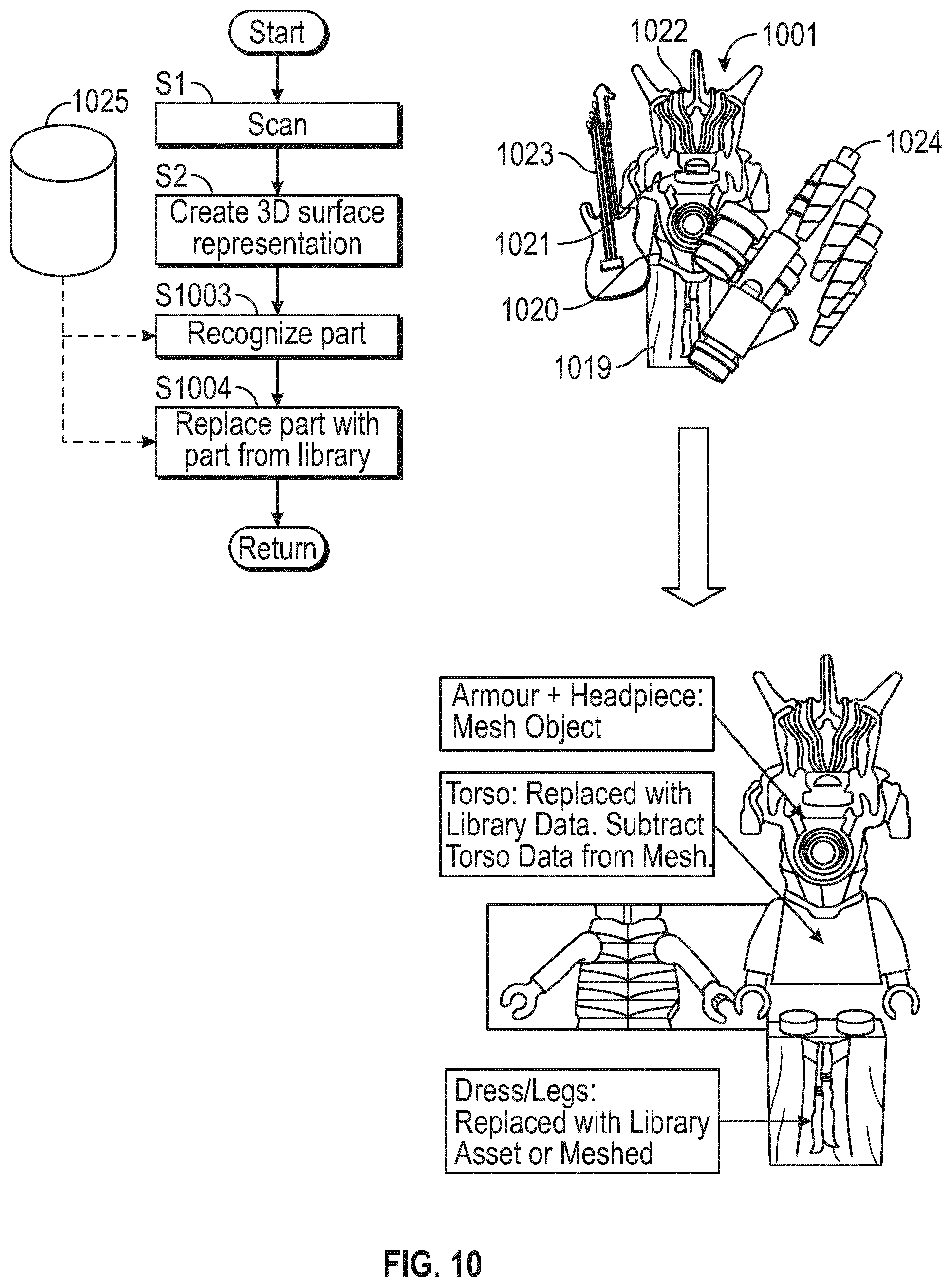 Patent US11779846 Figure 8 – Method for creating a virtual object
