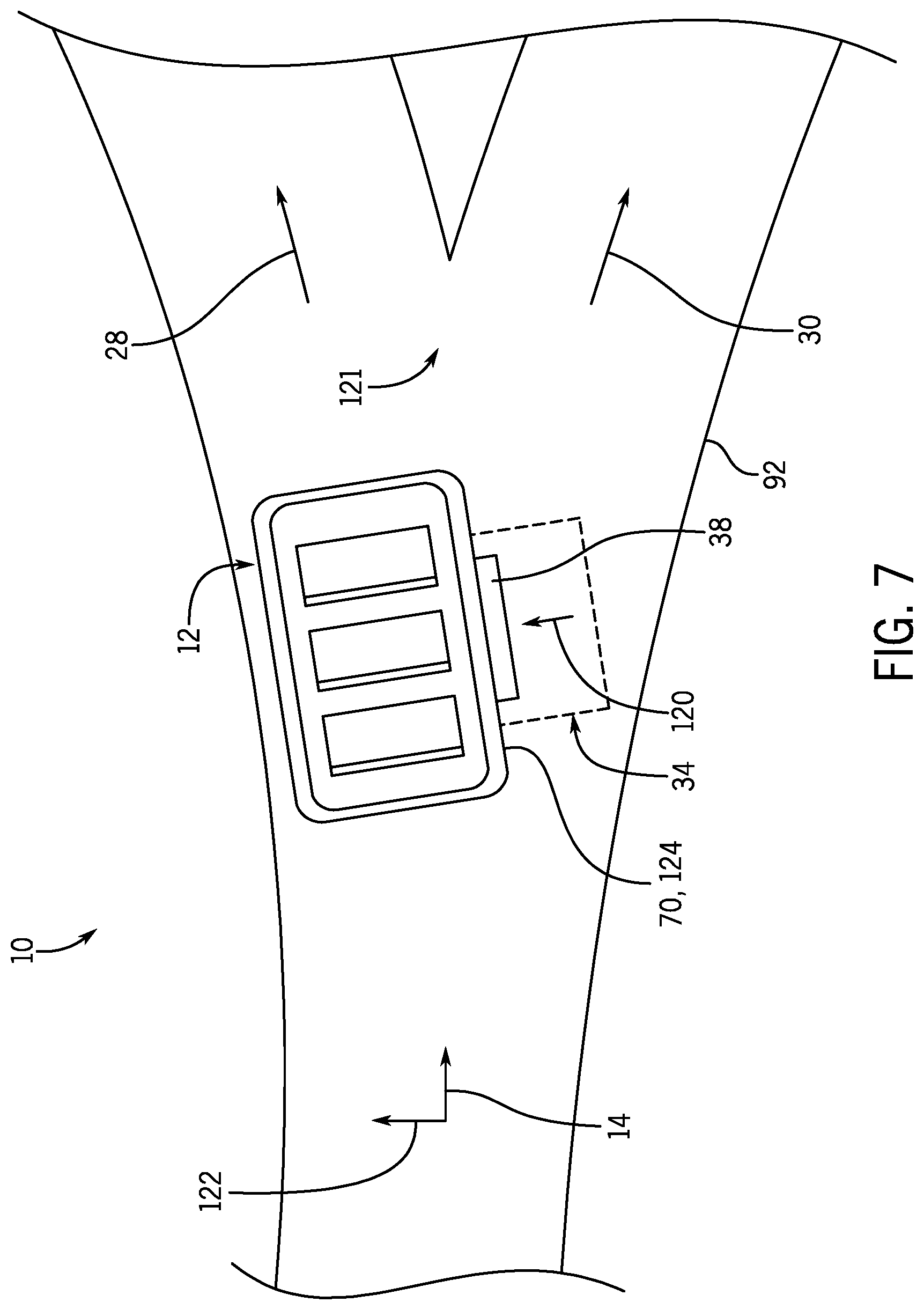 Patent US11779851 Figure 7 – Water amusement ride motion governor