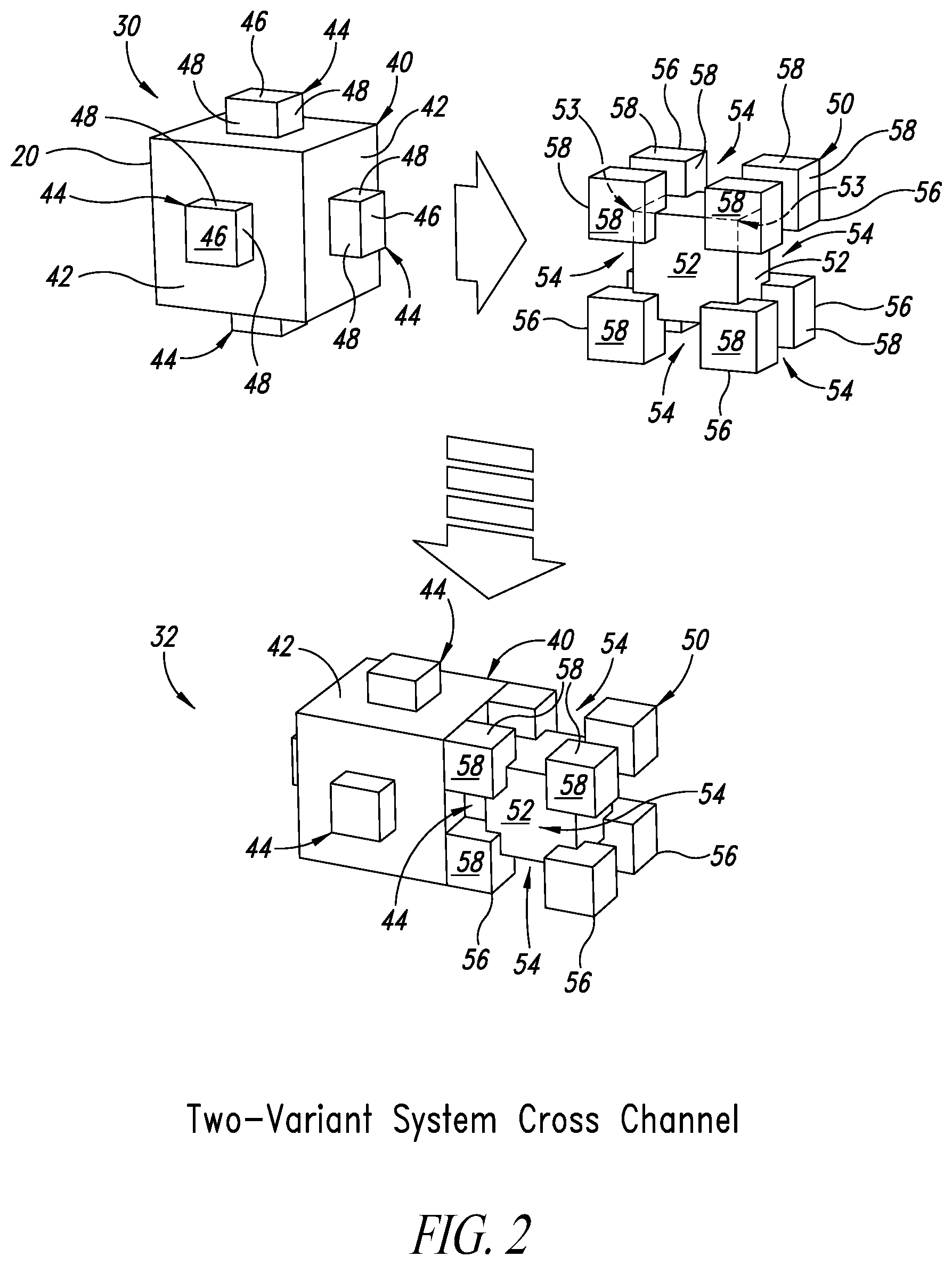 Patent US11779855 Figure 2 – Modular toy block system