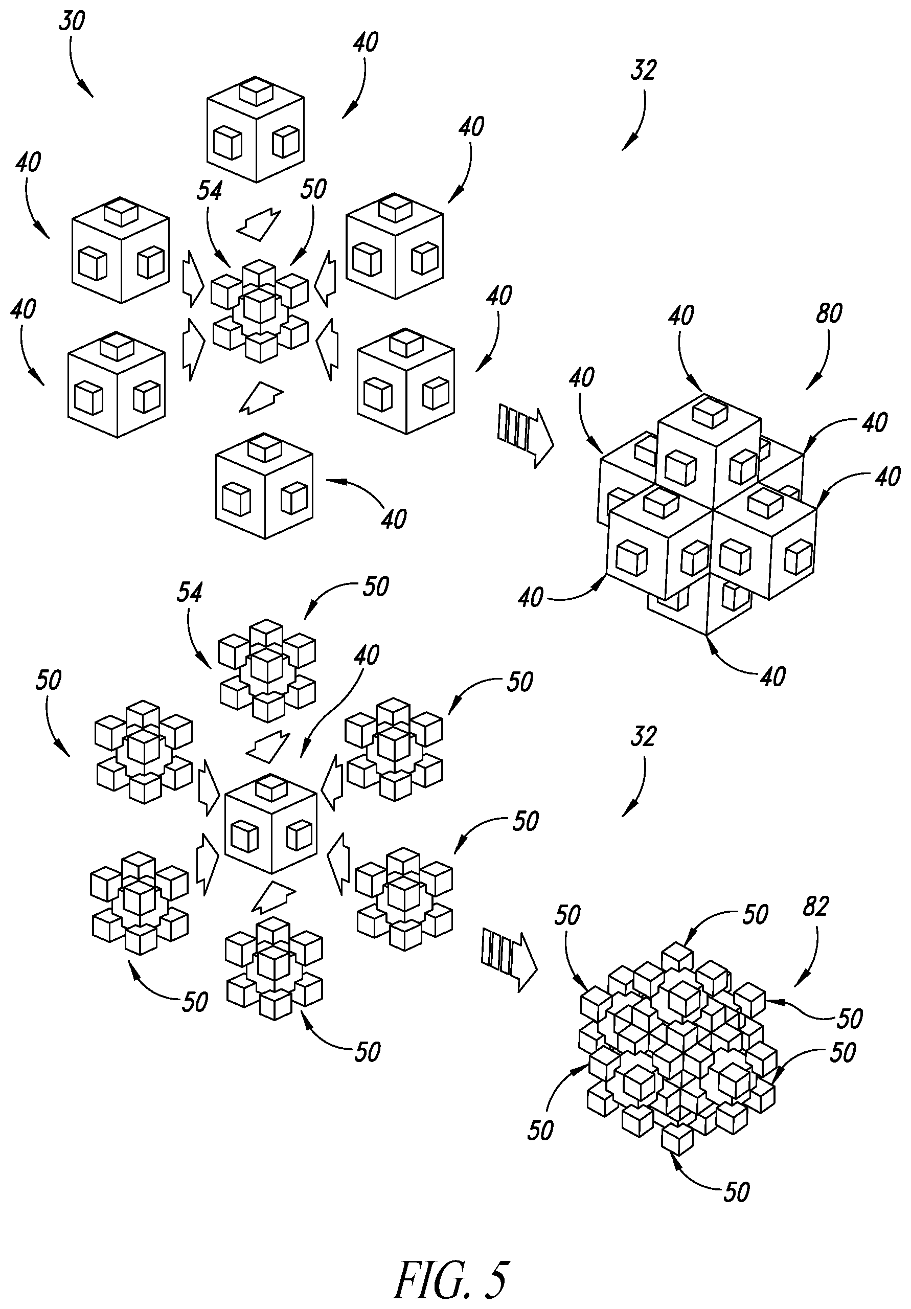 Patent US11779855 Figure 5 – Modular toy block system