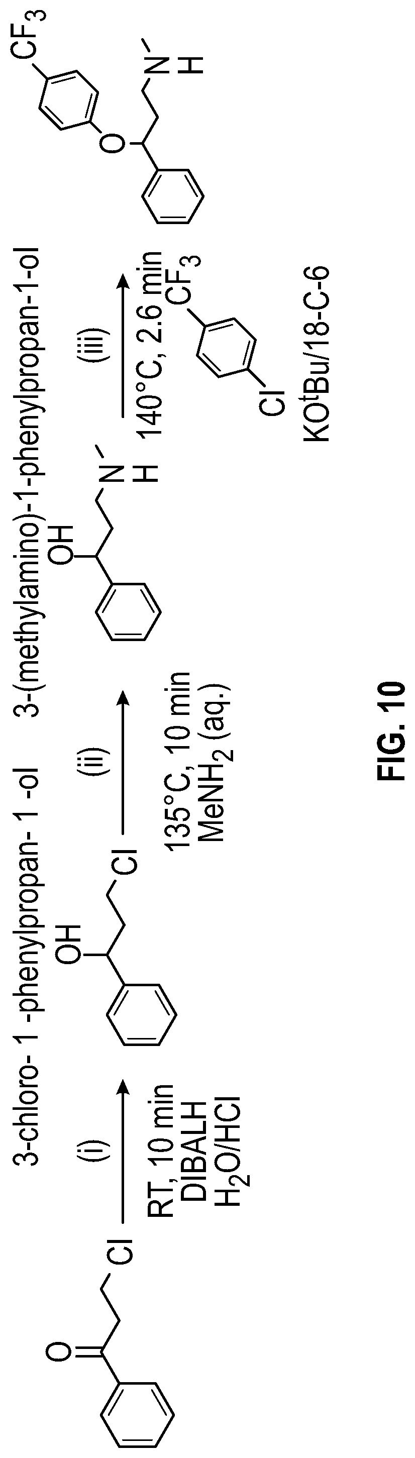 Patent US11779859 Figure 14 – Continuous production of active pharmaceutical ingredients