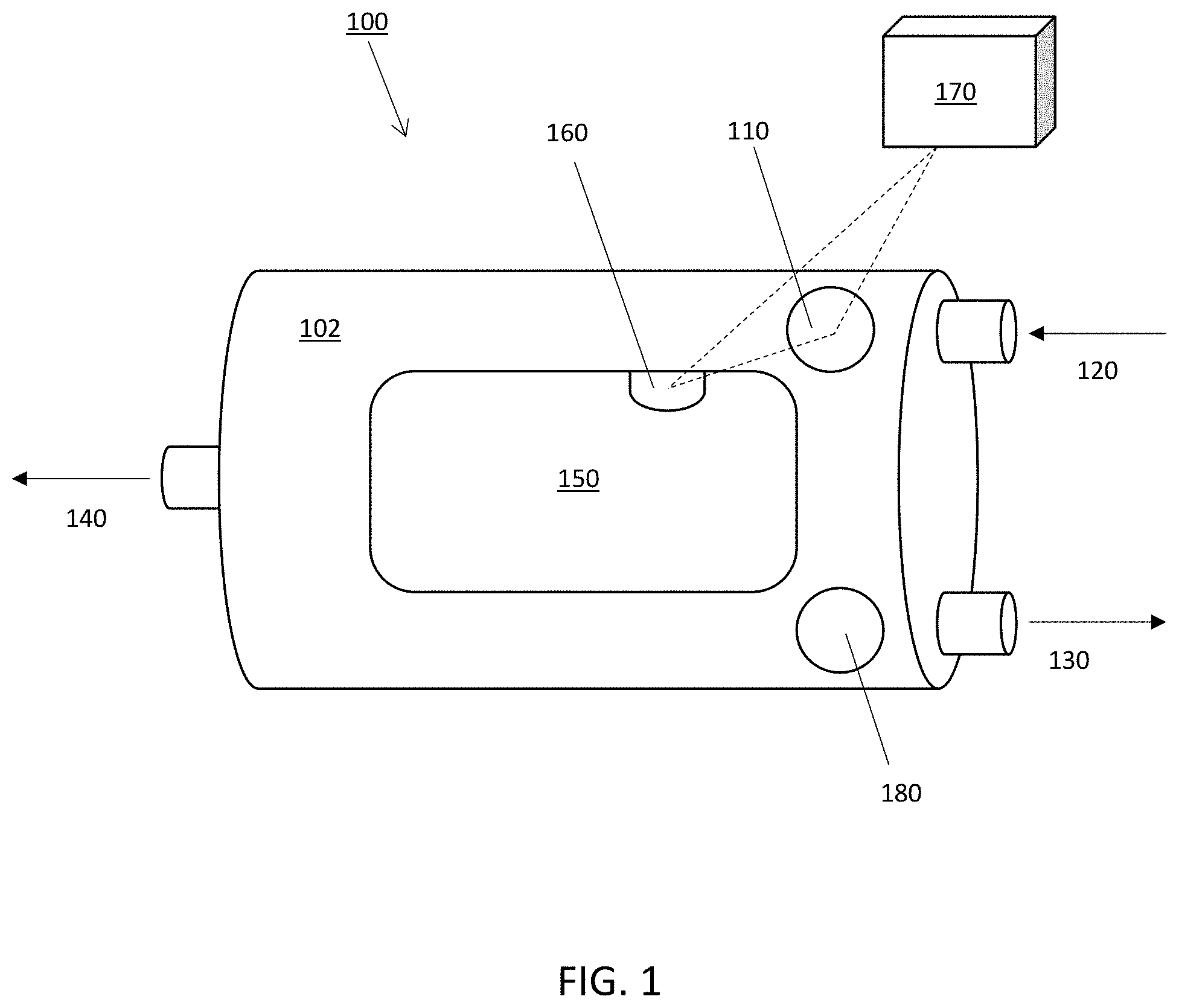 Patent US11779863 Figure 1 – Sand filter LED status light