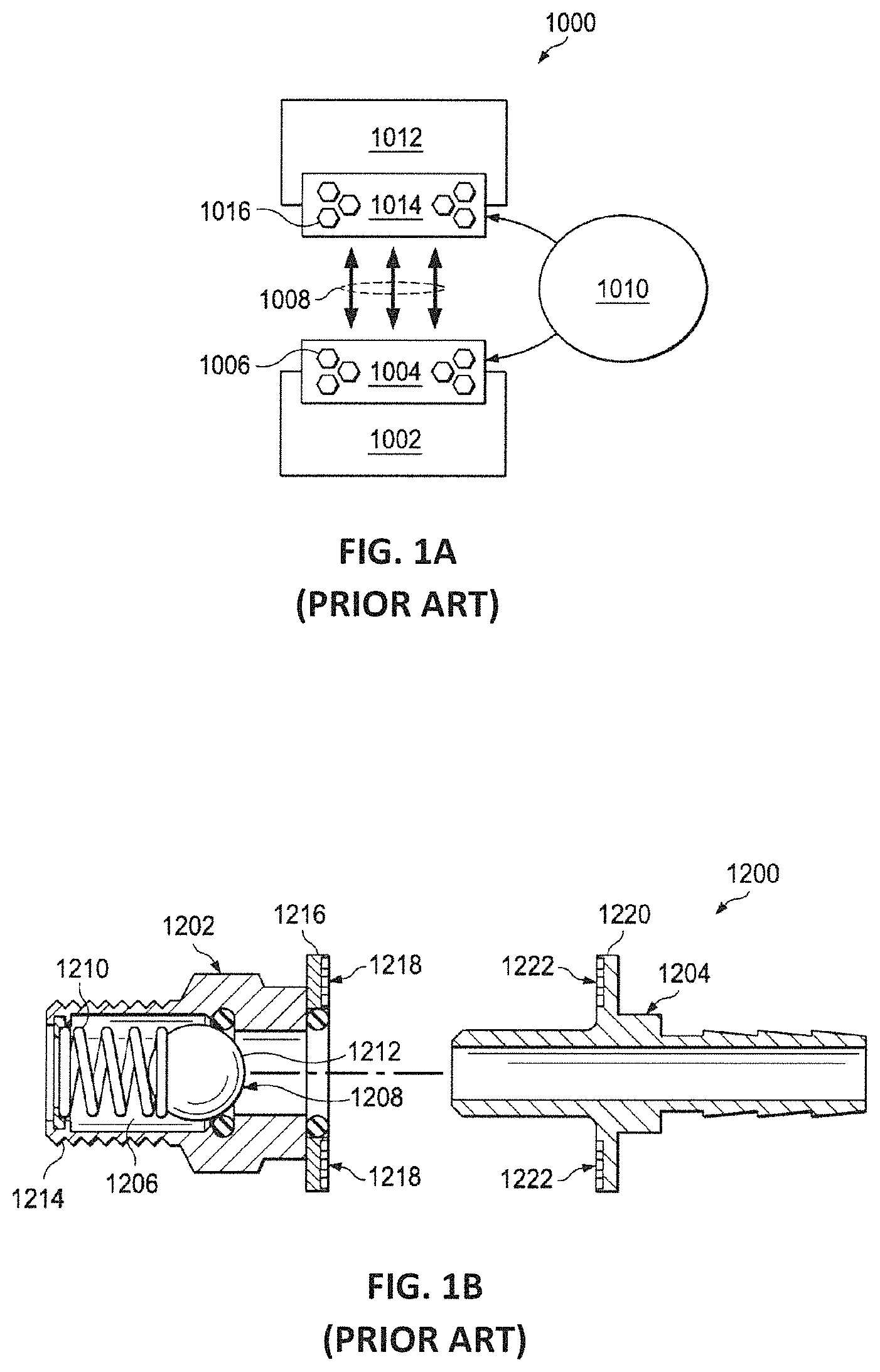 Patent US11779865 — Gravity-fed filter interconnect utilizing coded polymagnets — Figure 1