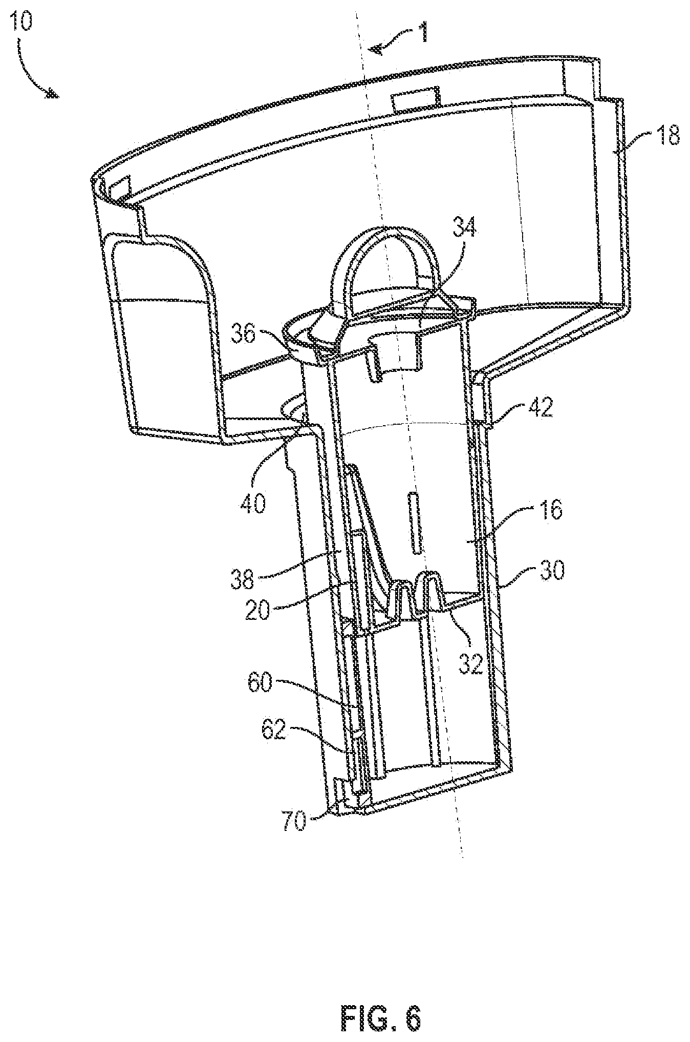 Patent US11779865 Figure 4 – Gravity-fed filter interconnect utilizing coded polymagnets
