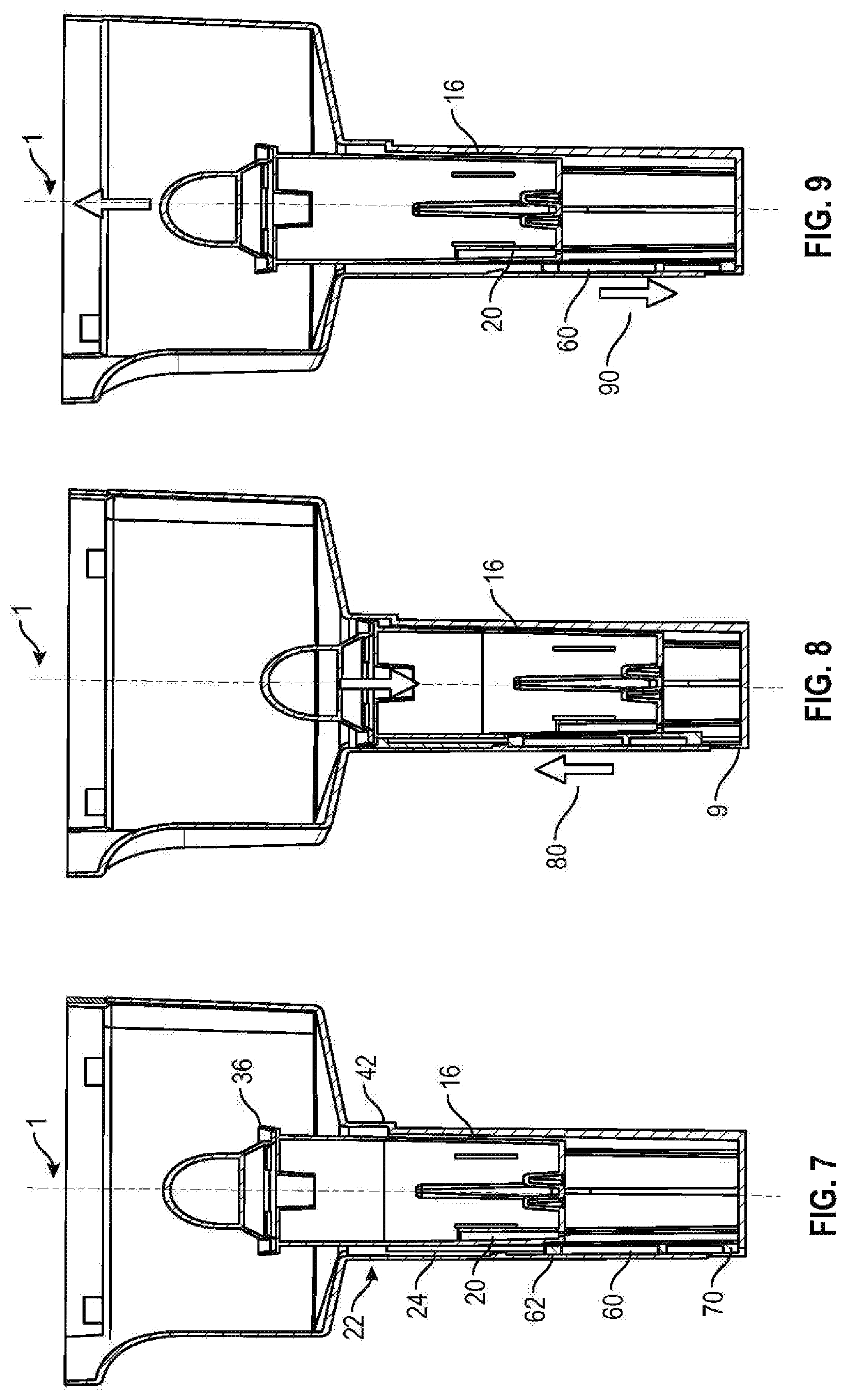 Patent US11779865 Figure 5 – Gravity-fed filter interconnect utilizing coded polymagnets