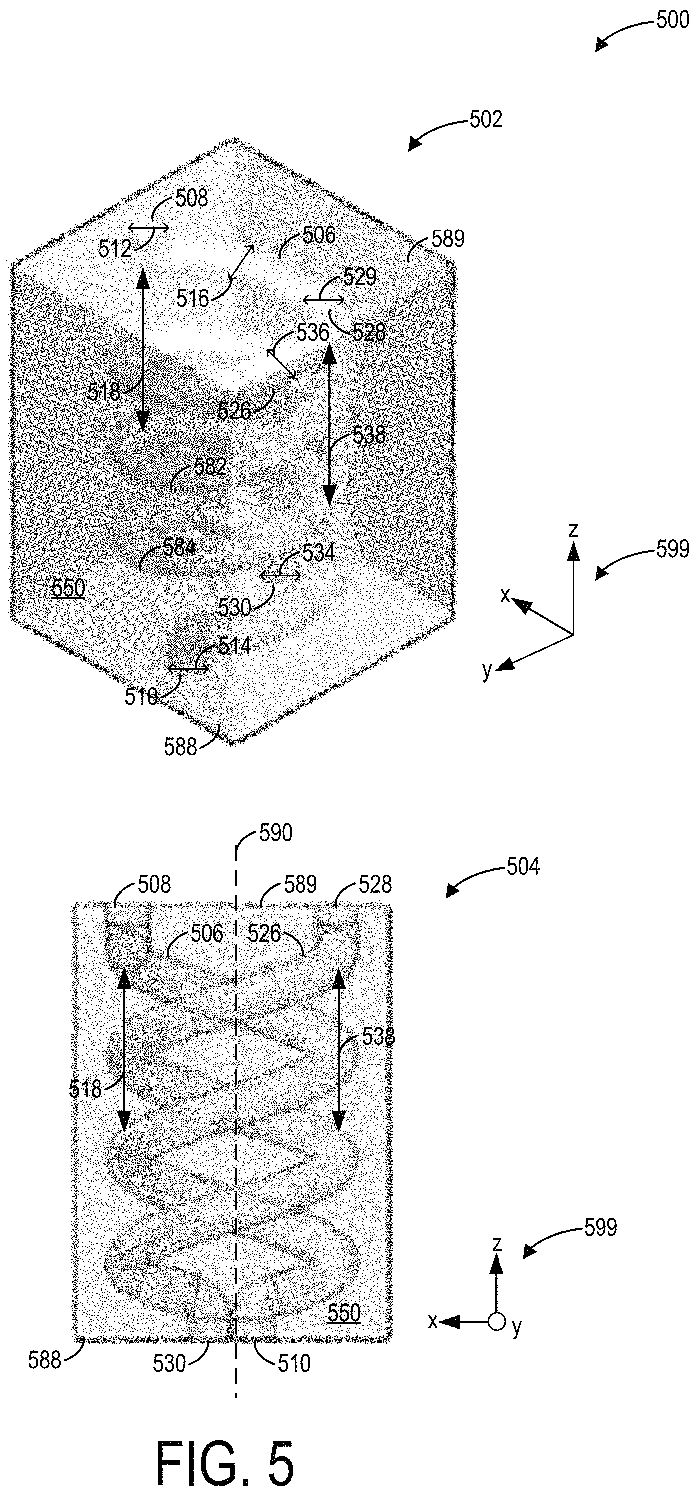 Patent US11779869 Figure 5 – Multiplex inertial filter, collector and separator