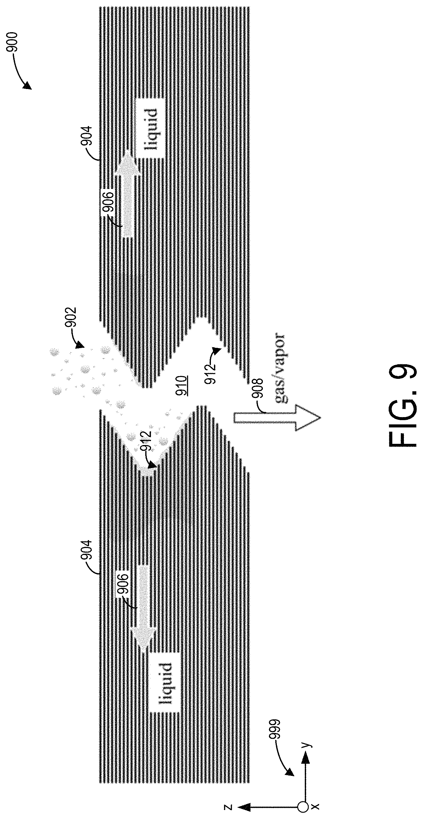 Patent US11779869 Figure 9 – Multiplex inertial filter, collector and separator