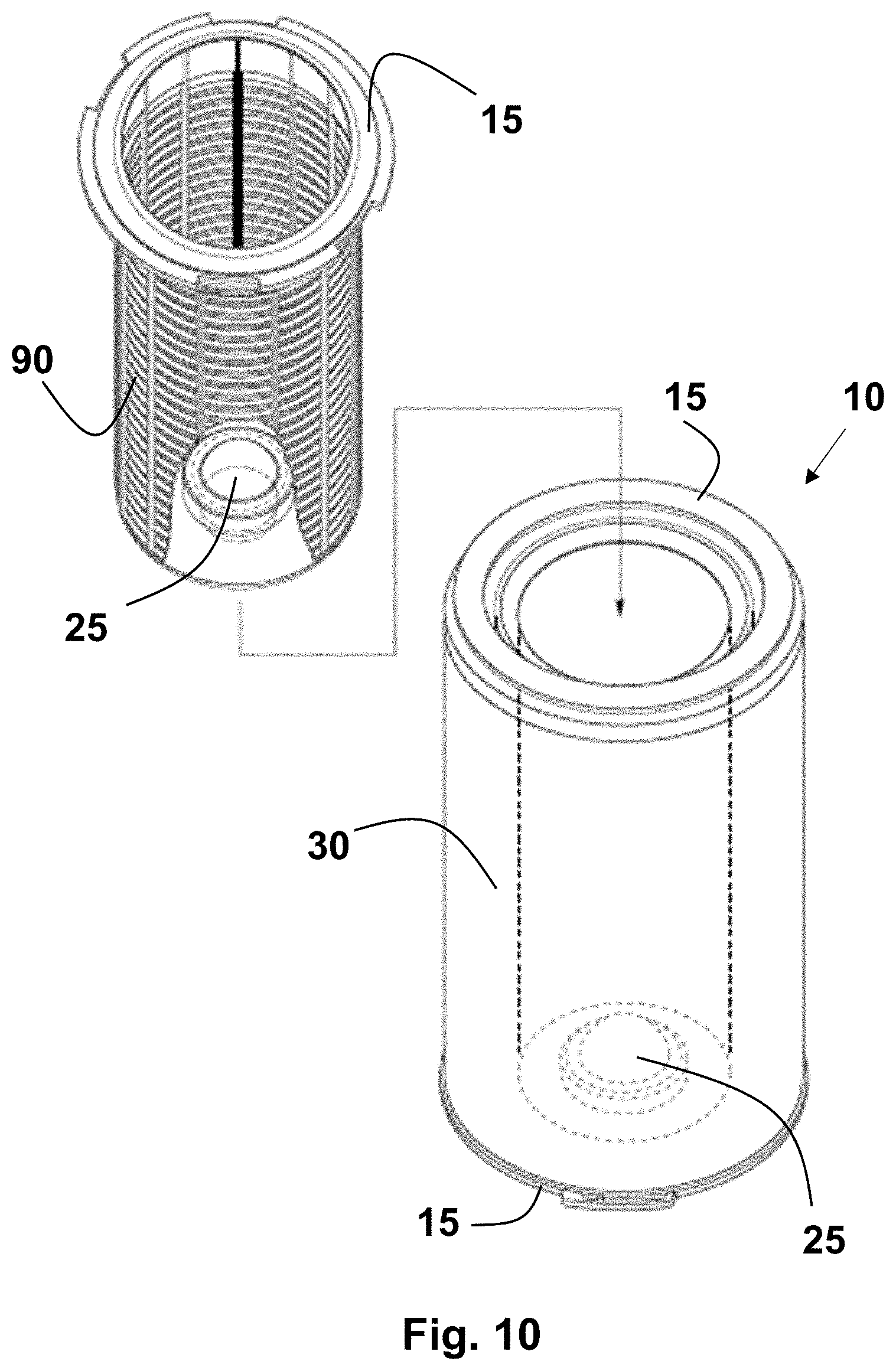 Patent US11779870 Figure 10 – Smart filter elements and systems