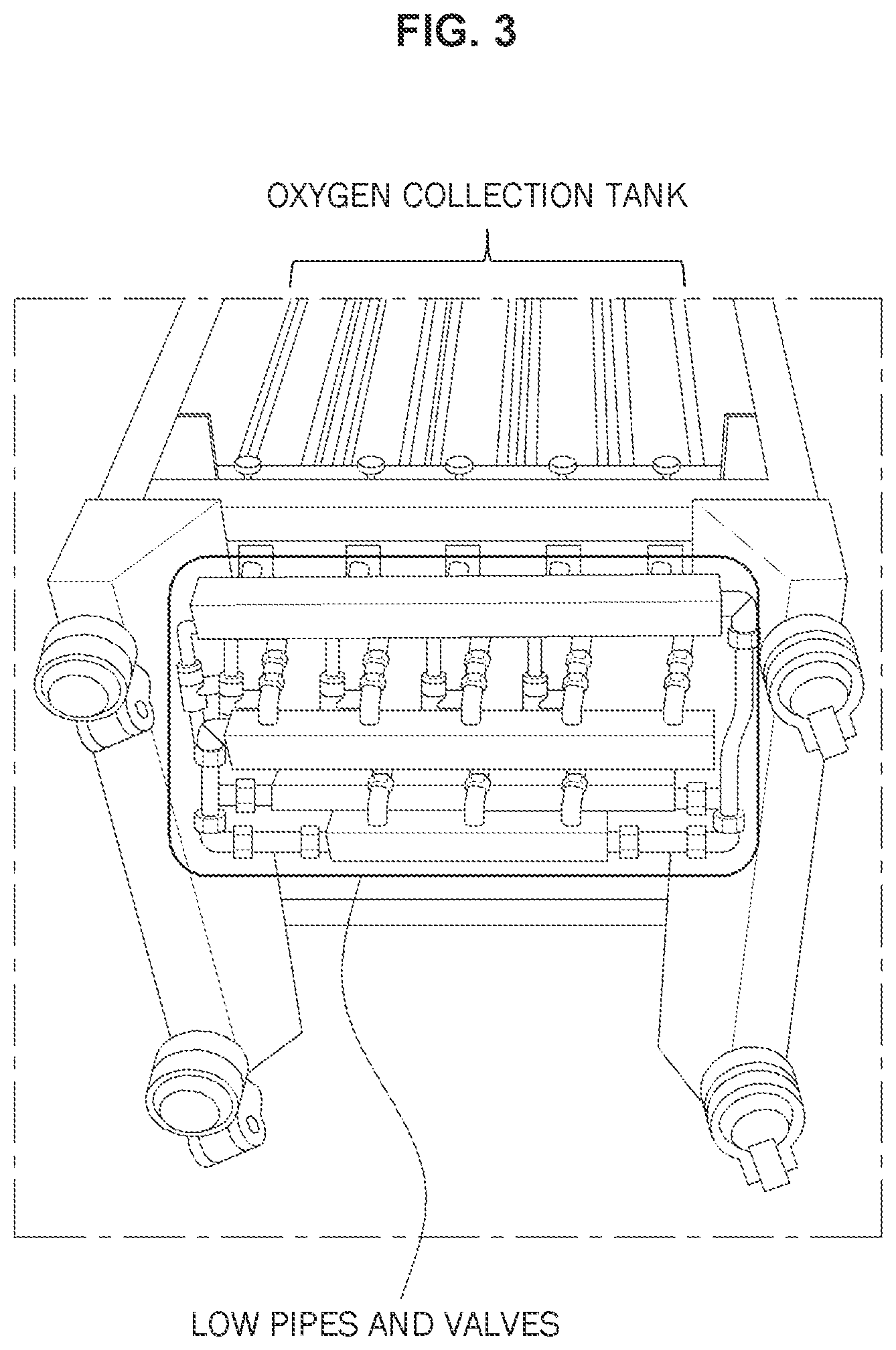 Patent US11779875 Figure 3 – Modular oxygen generator