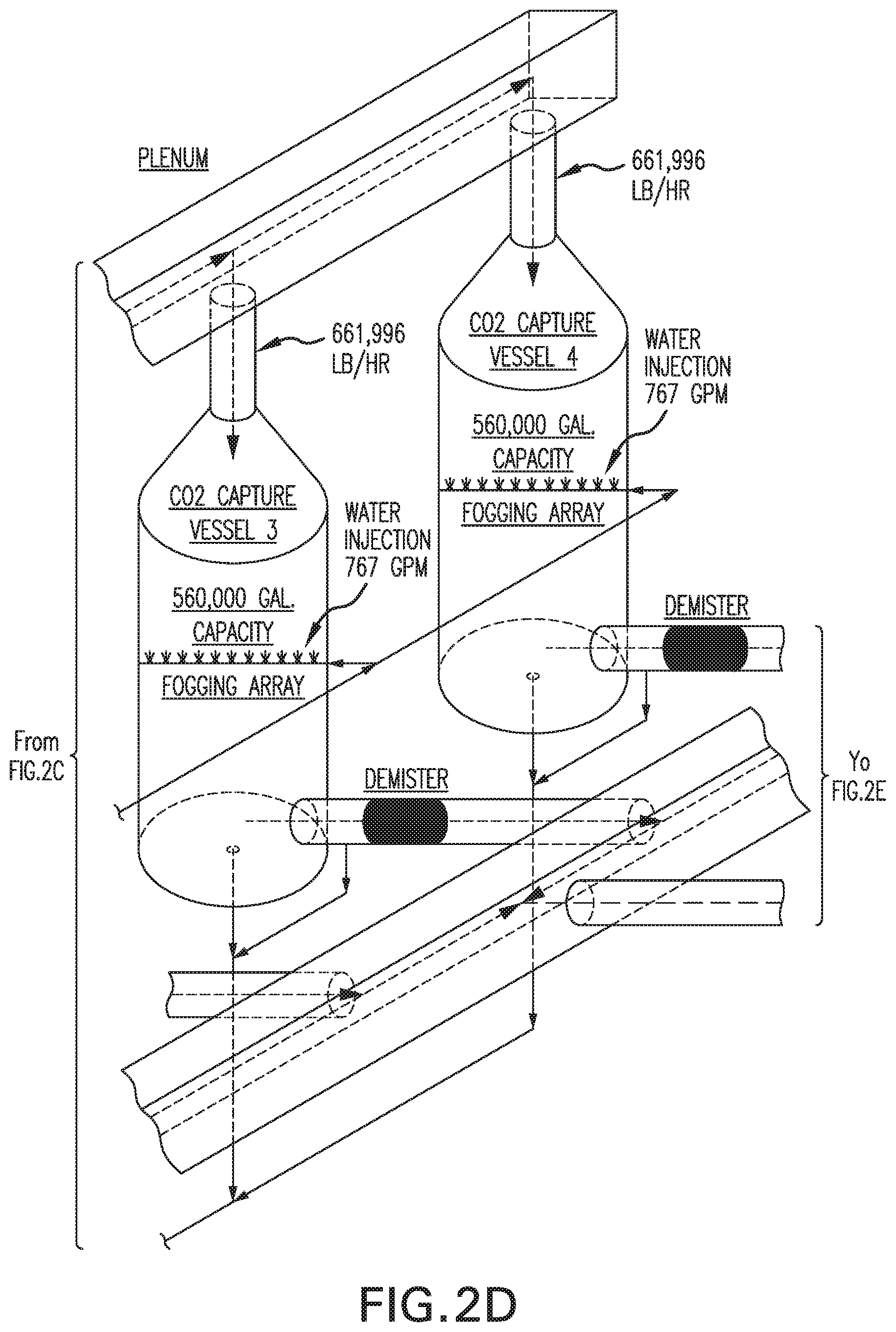 Patent US11779878 Figure 8 – Carbon dioxide capture device and method