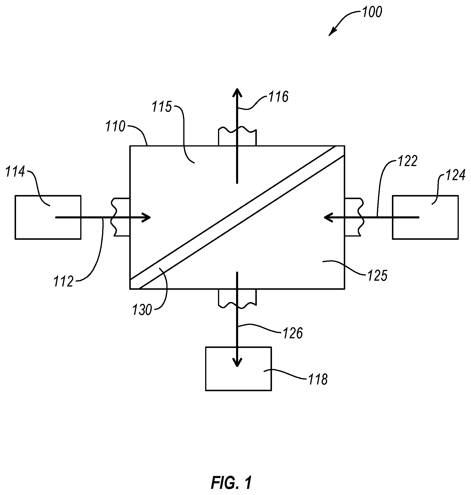 Patent US11779883 Figure 1 – Water purification systems and methods having pressurized draw stream