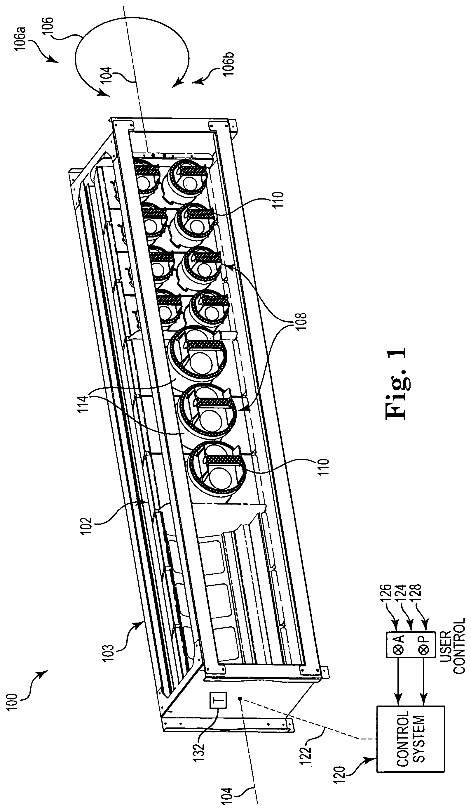 Patent US11779892 — Paint storage and mixing system — Figure 1