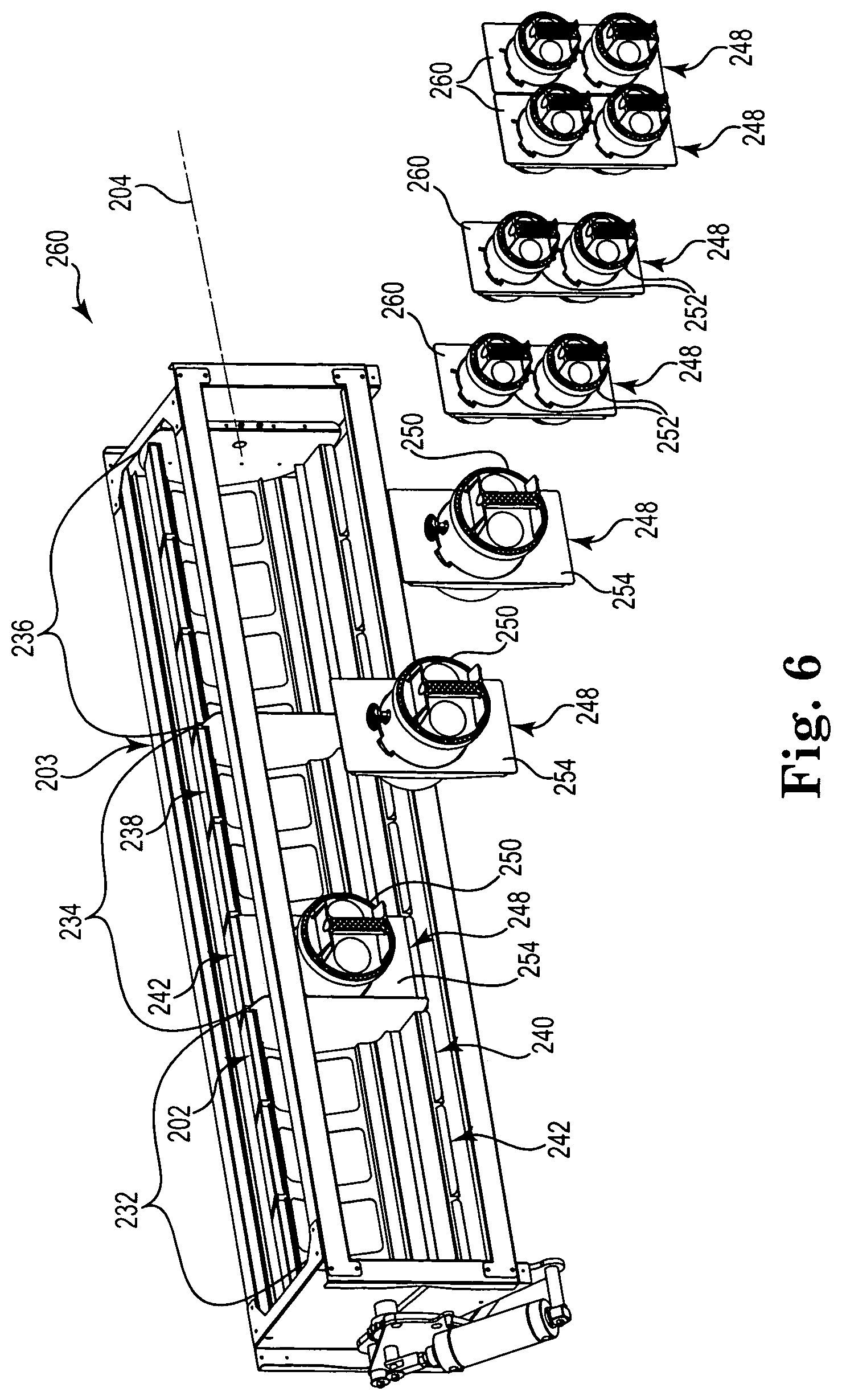 Patent US11779892 Figure 4 – Paint storage and mixing system