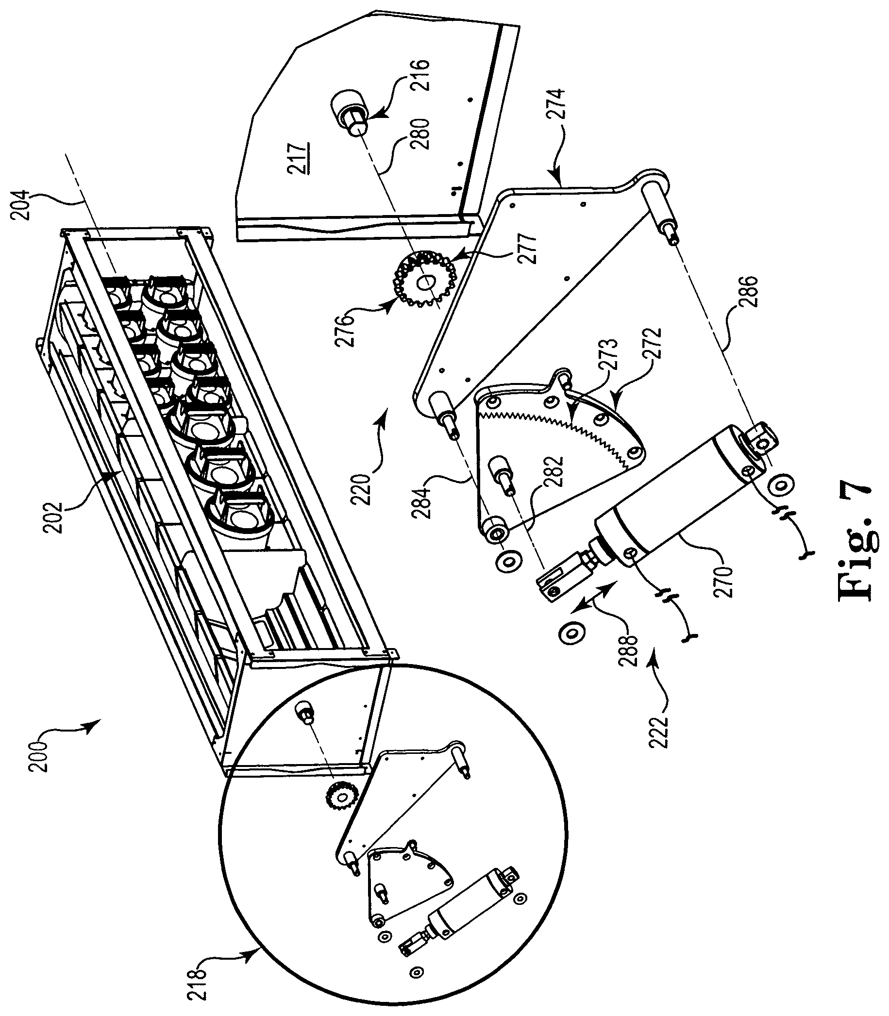 Patent US11779892 Figure 5 – Paint storage and mixing system
