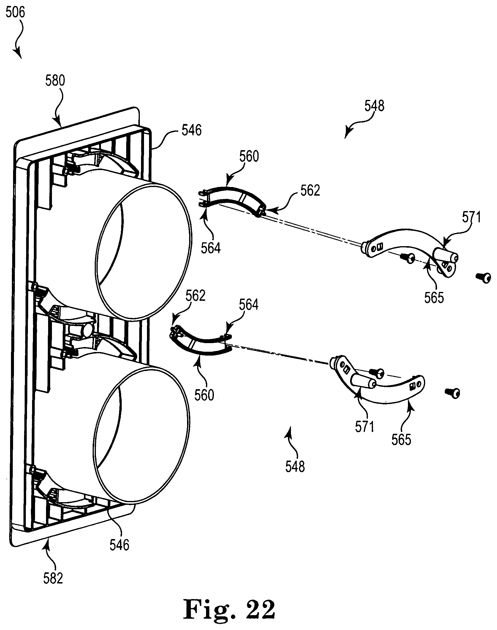 Patent US11779892 Figure 15 – Paint storage and mixing system
