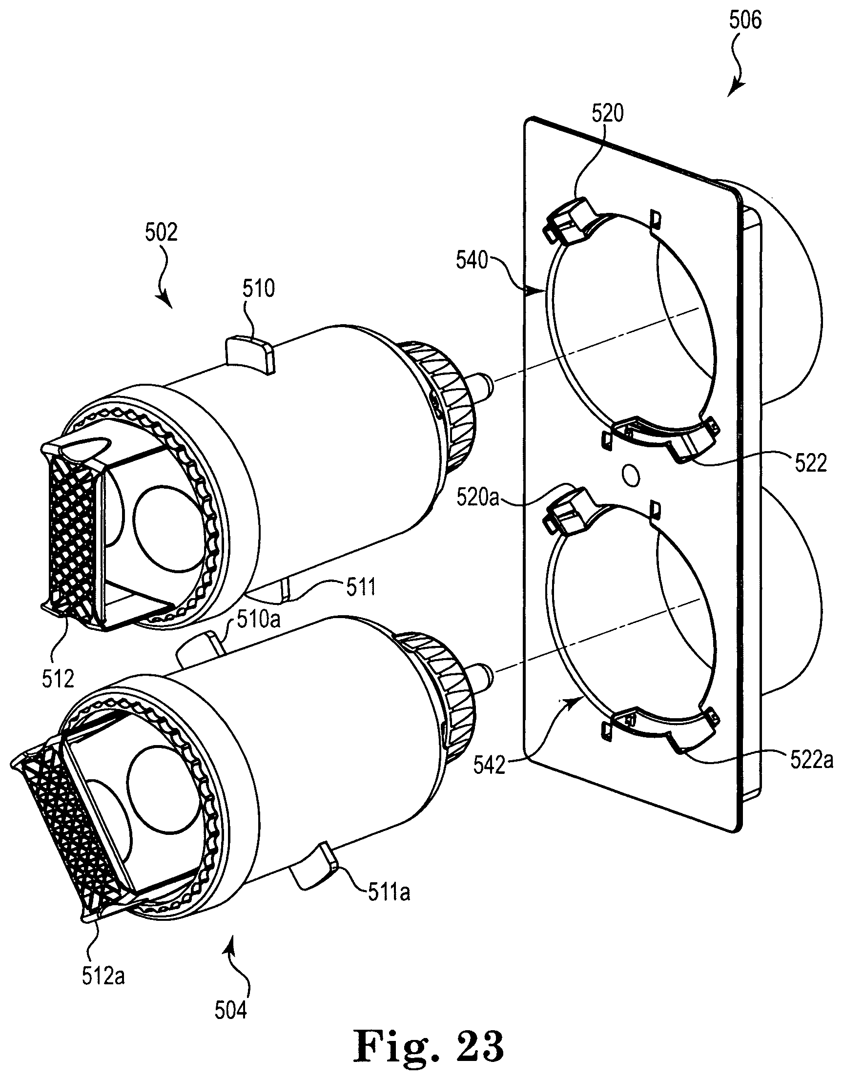 Patent US11779892 Figure 16 – Paint storage and mixing system