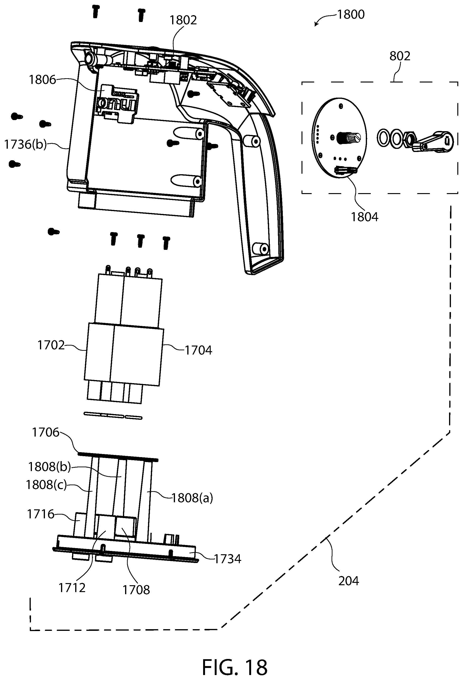 Patent US11779893 Figure 10 – Beverage dispensing system and method