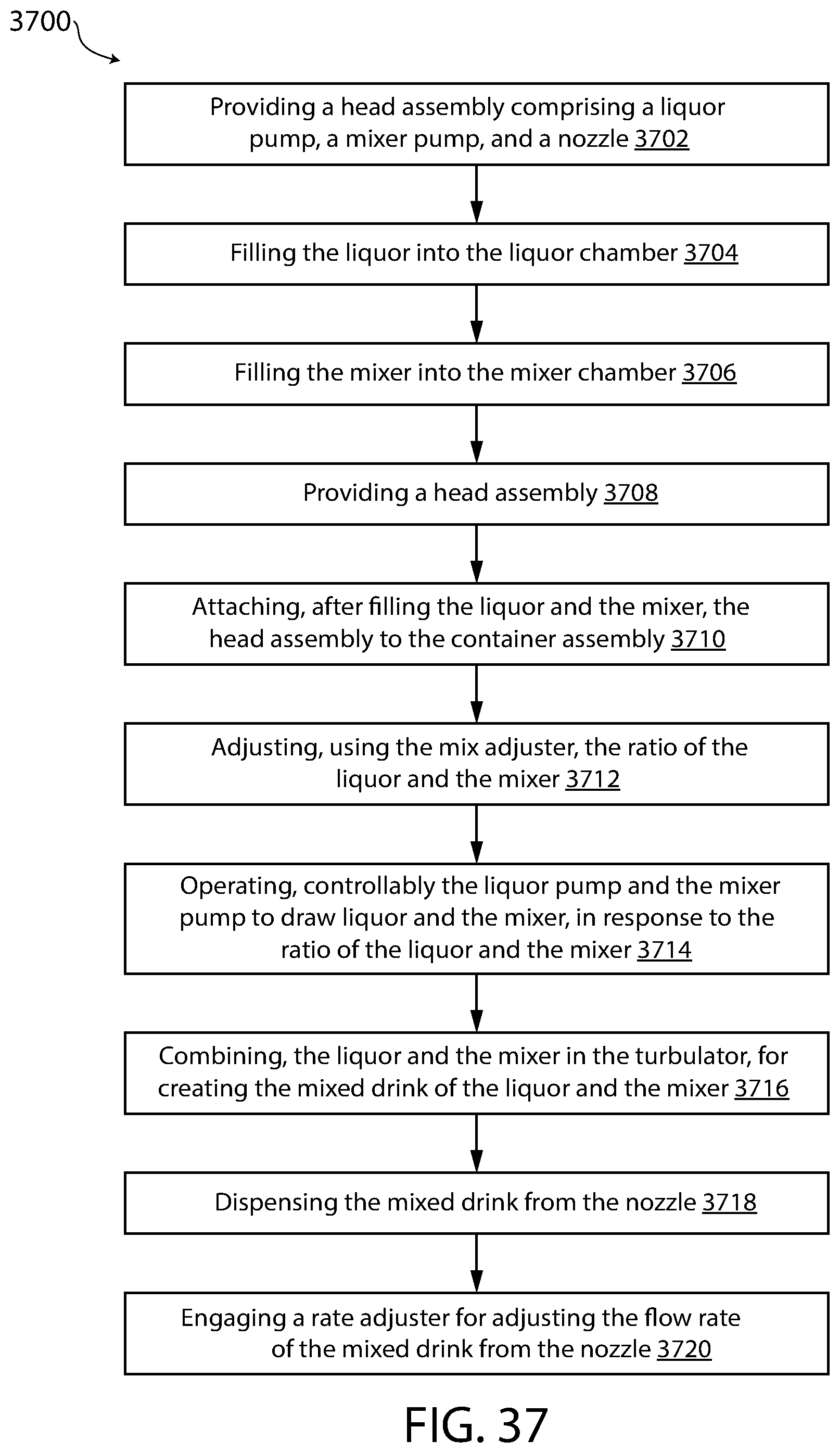 Patent US11779893 Figure 18 – Beverage dispensing system and method