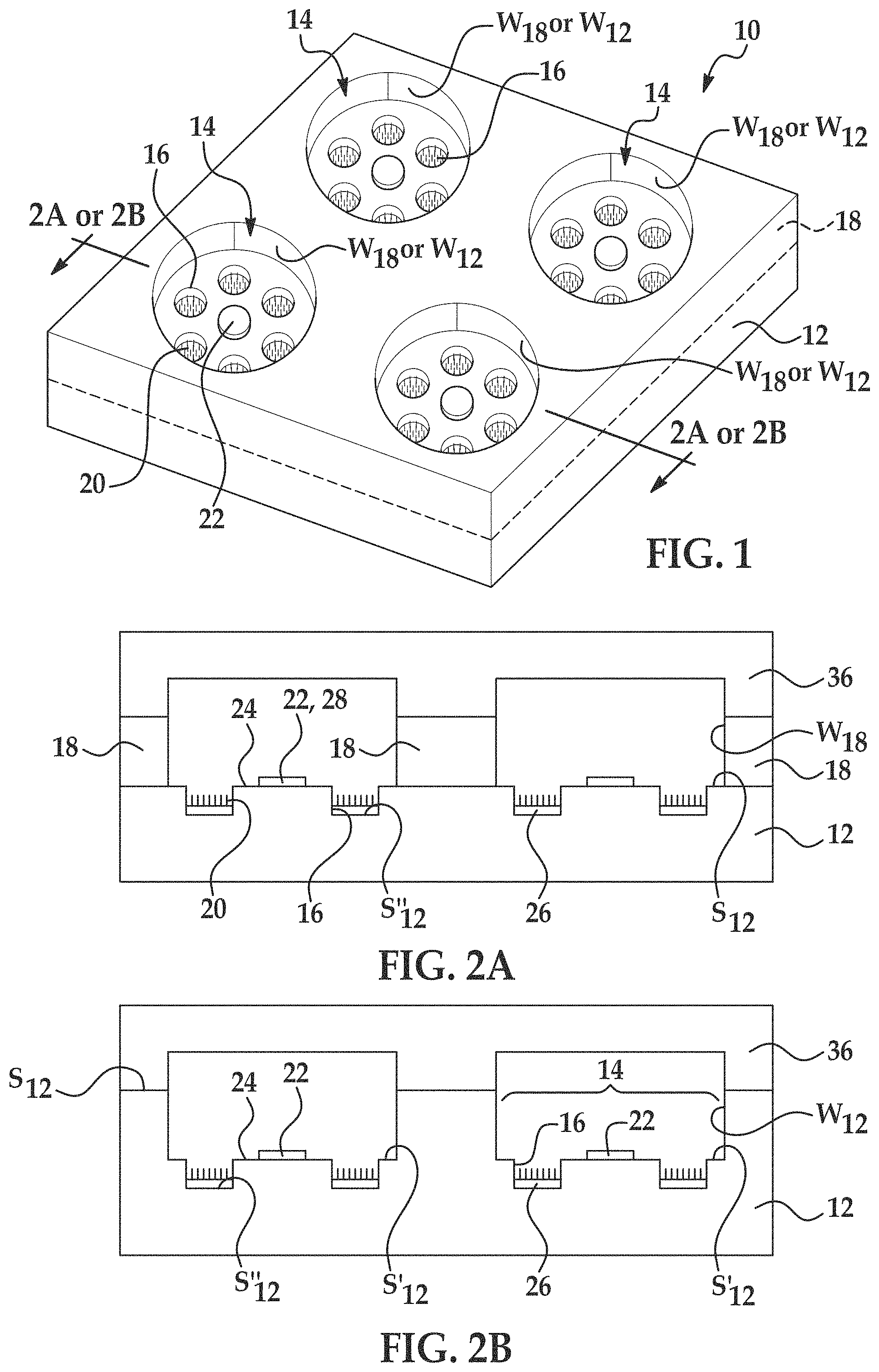 Patent US11779897 Figure 1 – Flow cells using sequencing-ready nucleic acid fragments attached to carrier beads immobilized at capture sites of a plurality of chambers