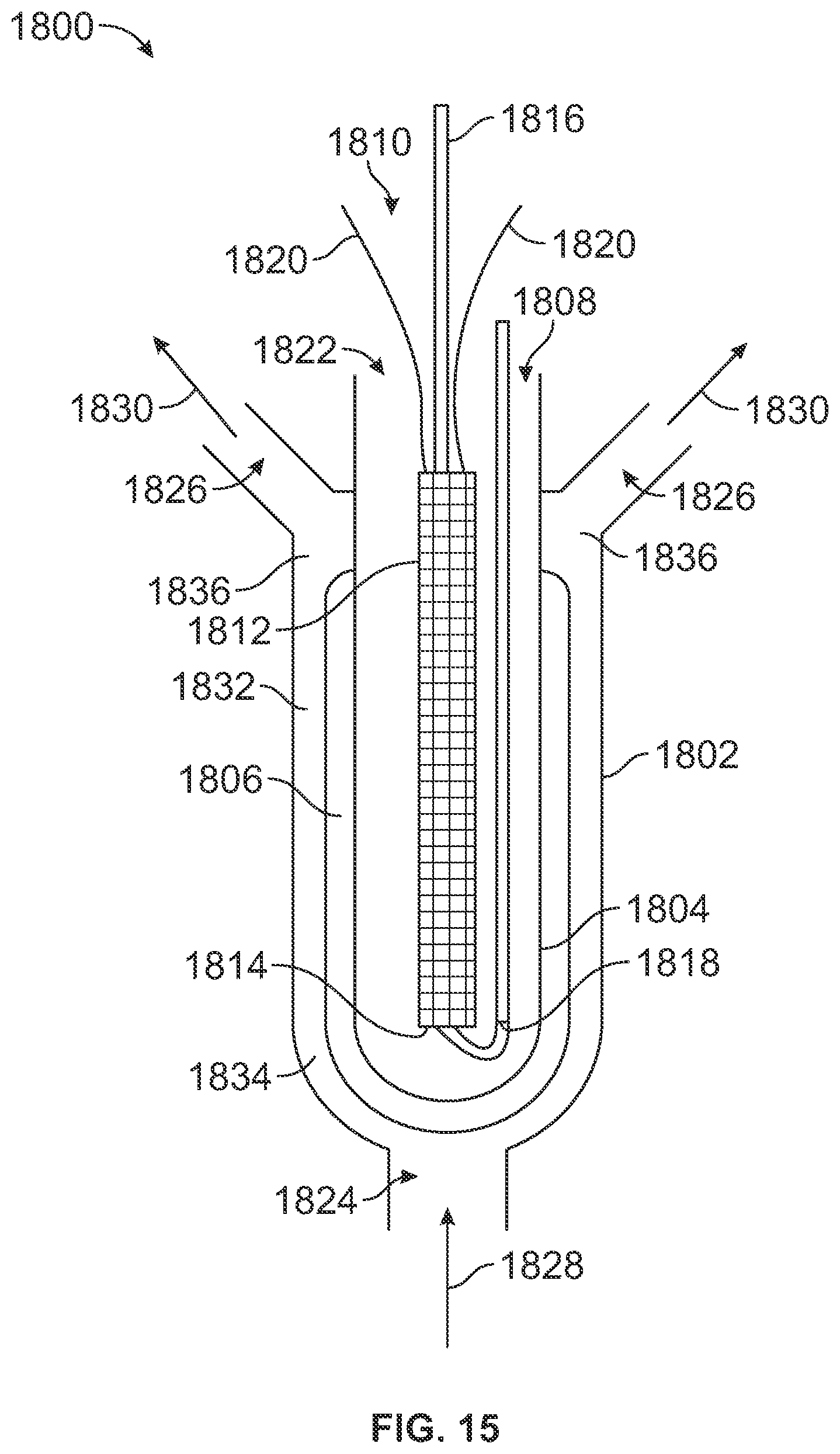 Patent US11779898 Figure 14 – Photocatalytic reactor system
