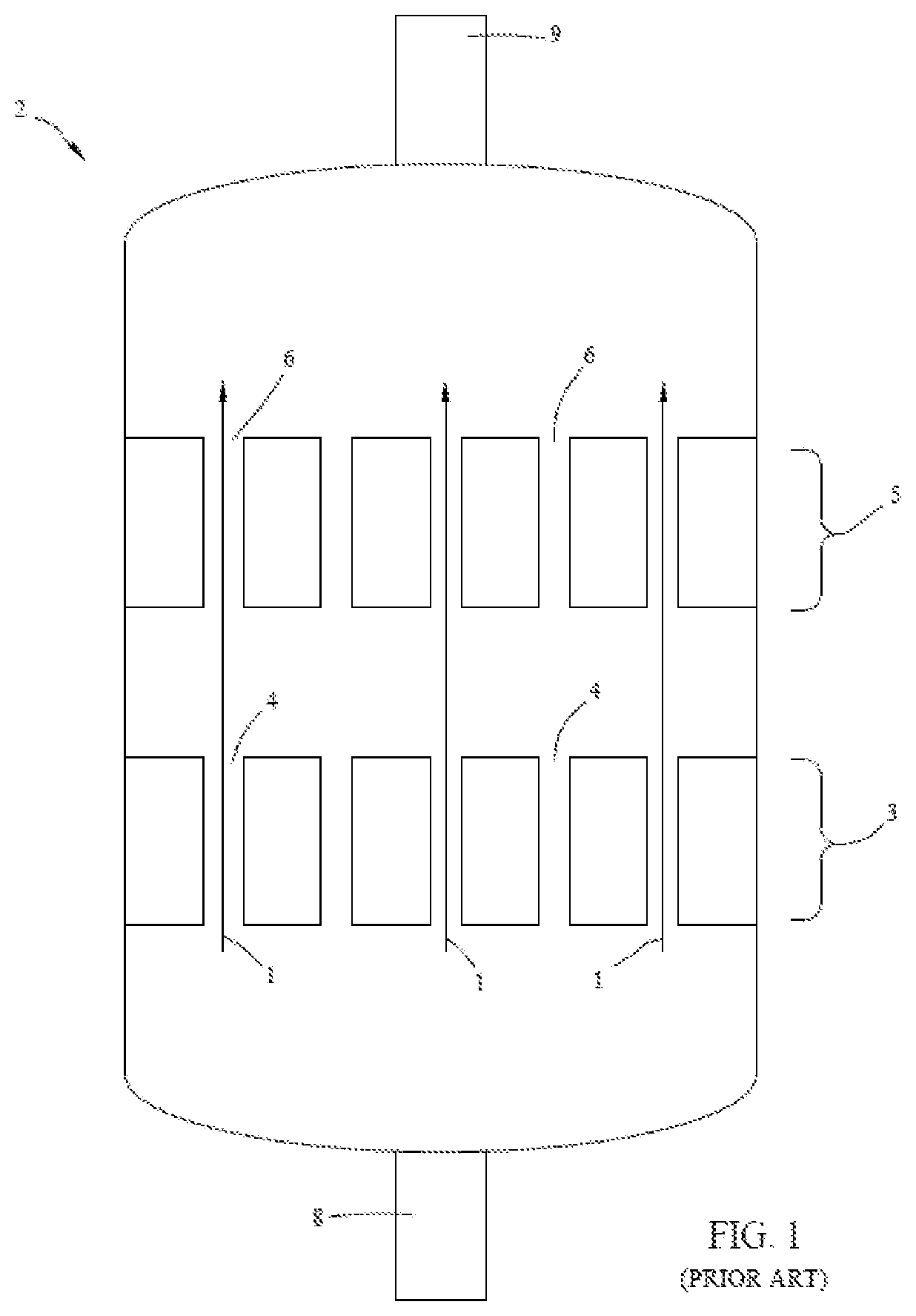 Patent US11779899 Figure 1 – Reactor for polymerization processes