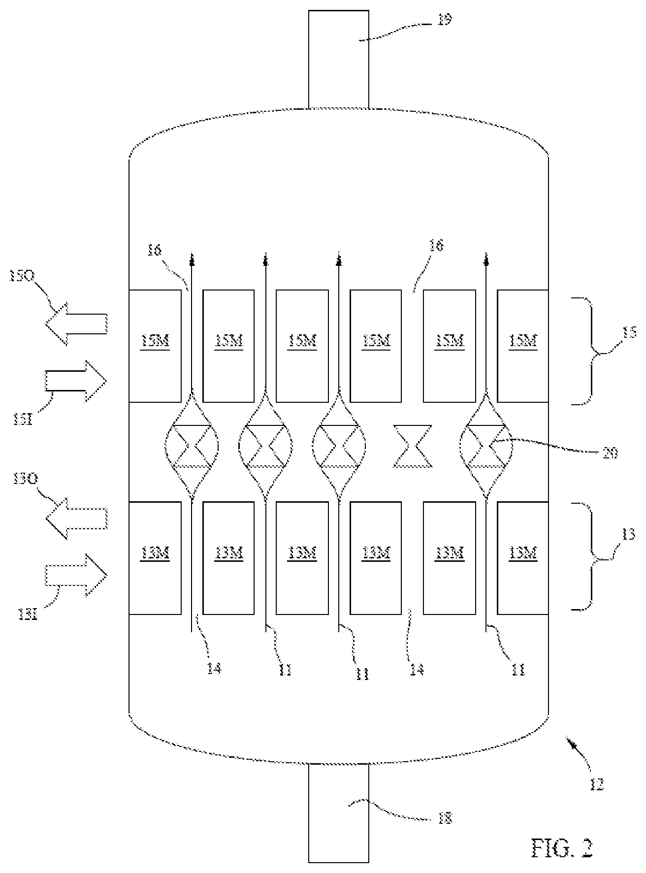 Patent US11779899 Figure 2 – Reactor for polymerization processes