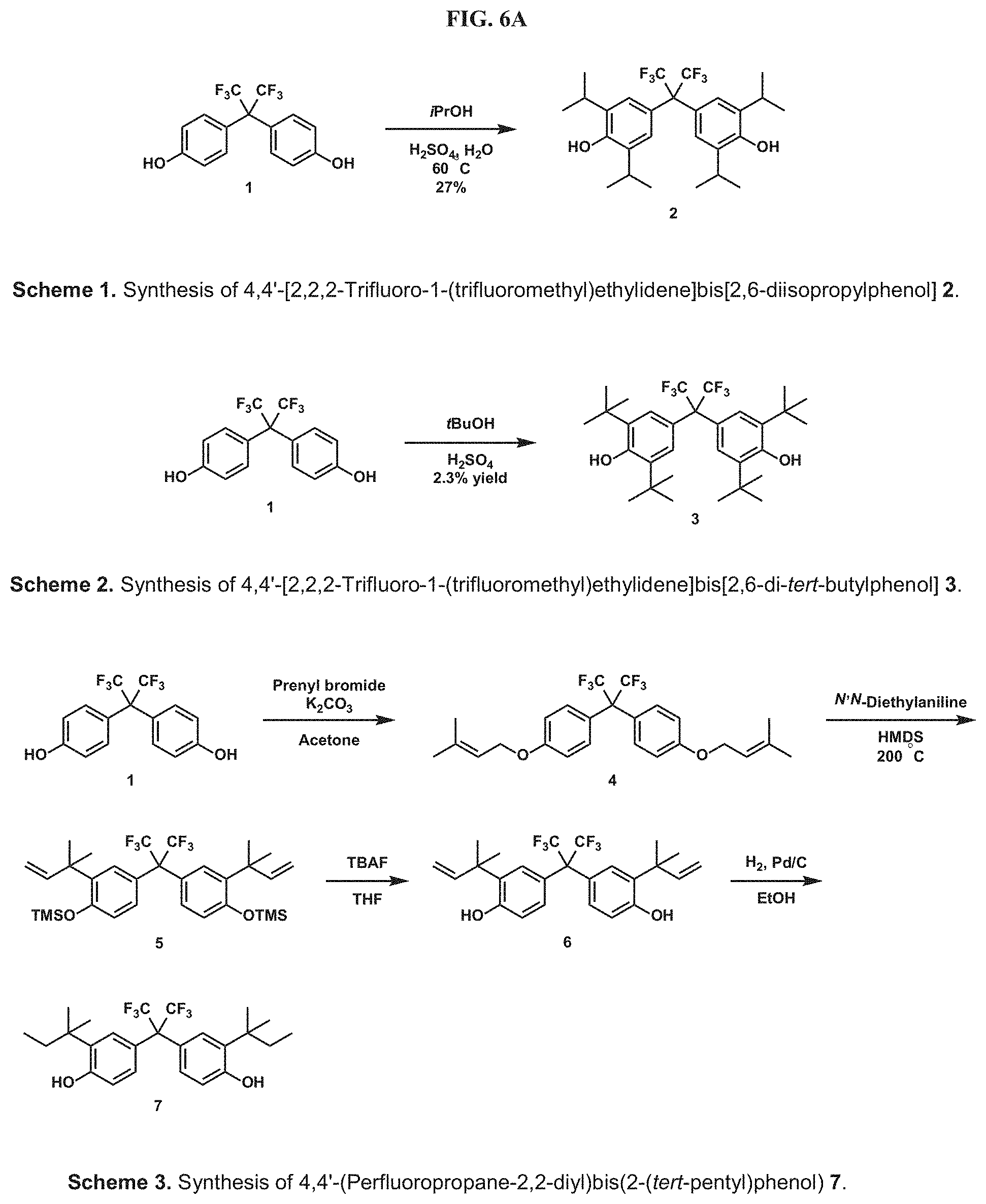 Patent US11779901 Figure 12 – Bisphenol hypersorbents for enhanced detection of, or protection from, hazardous chemicals