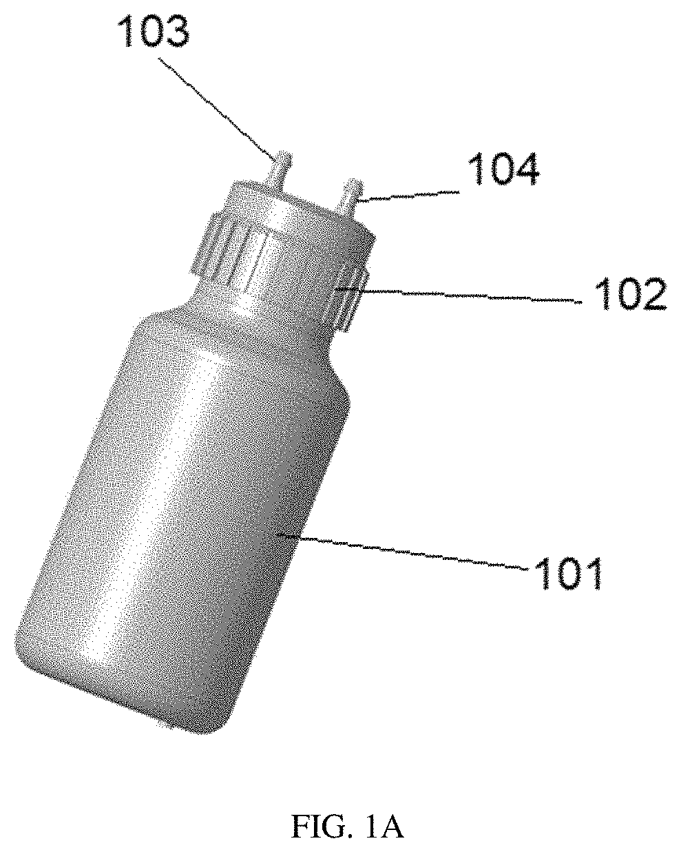 Patent US11779904 Figure 1 – Automatic recharger brine preparation from a canister