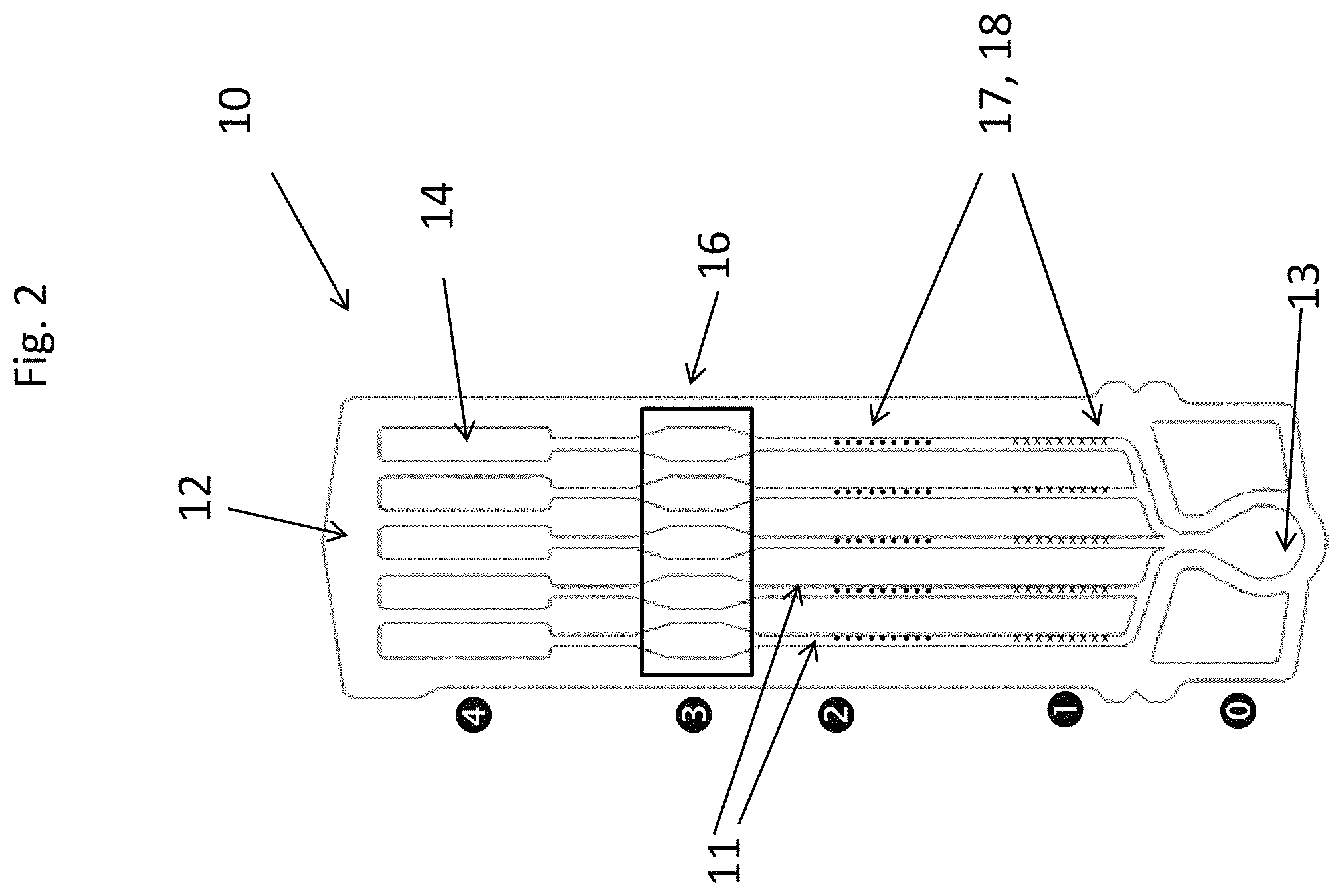 Patent US11779919 Figure 2 – Microfluidic detection system and a microfluidic cartridge