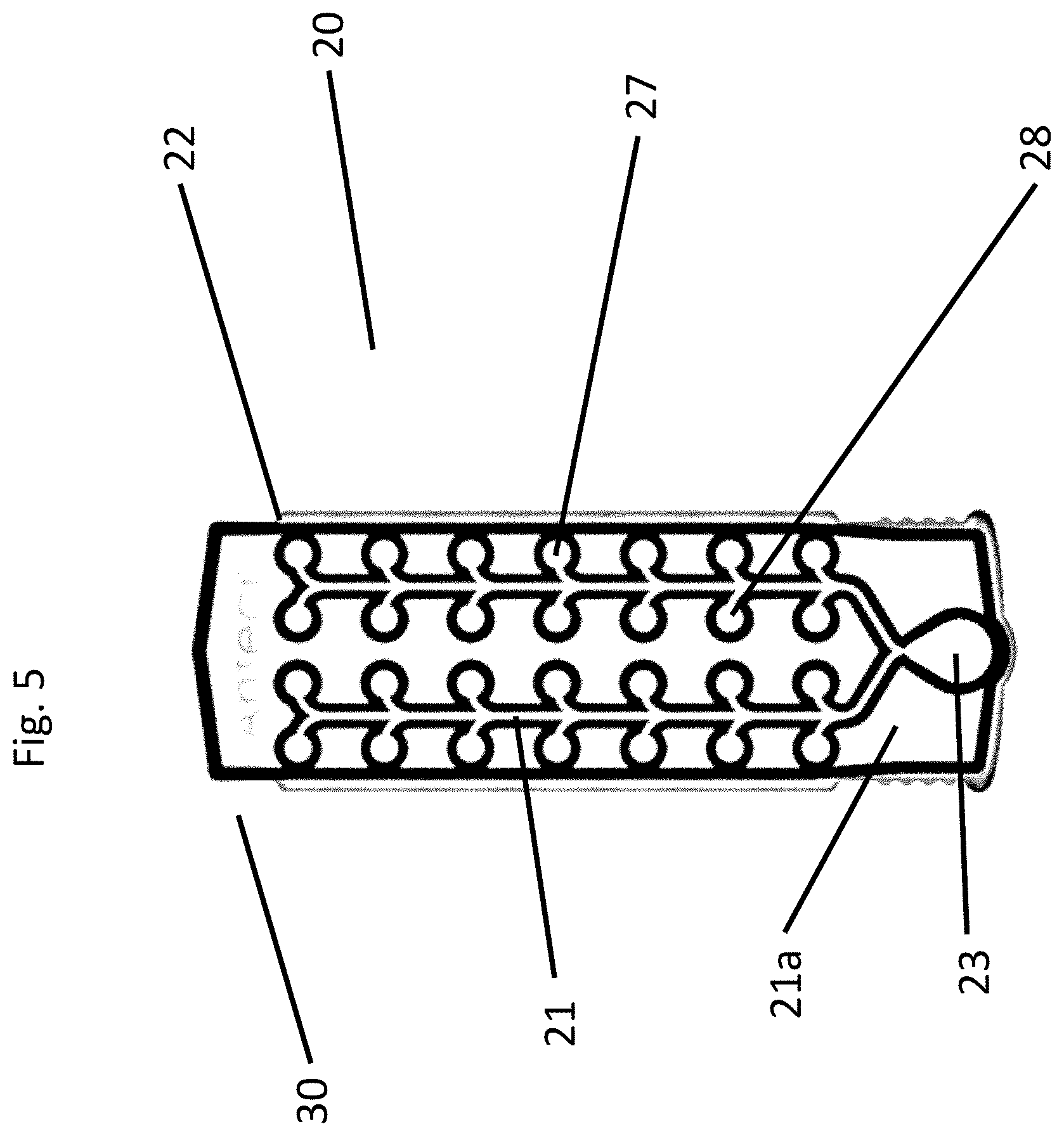 Patent US11779919 Figure 5 – Microfluidic detection system and a microfluidic cartridge