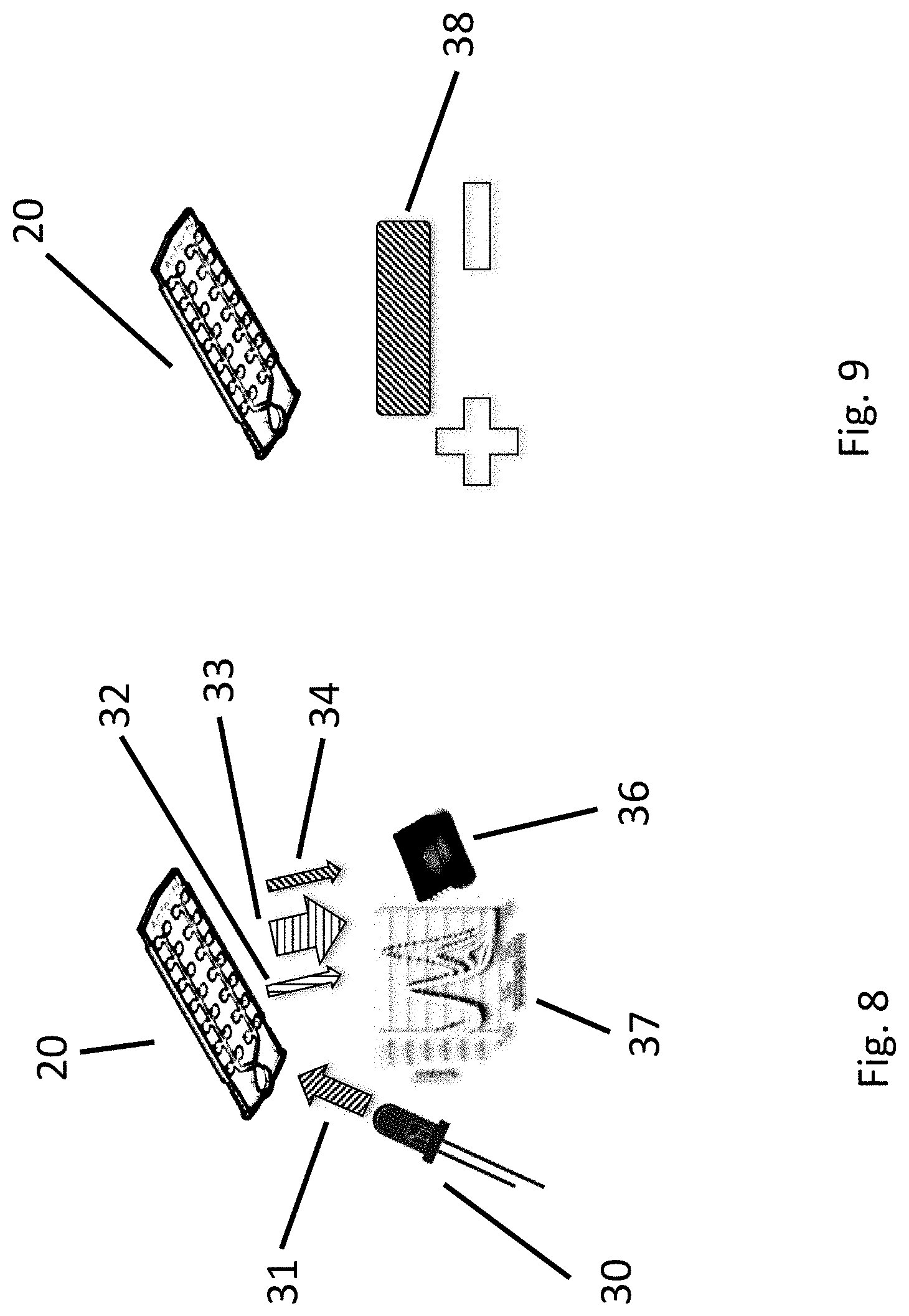 Patent US11779919 Figure 7 – Microfluidic detection system and a microfluidic cartridge